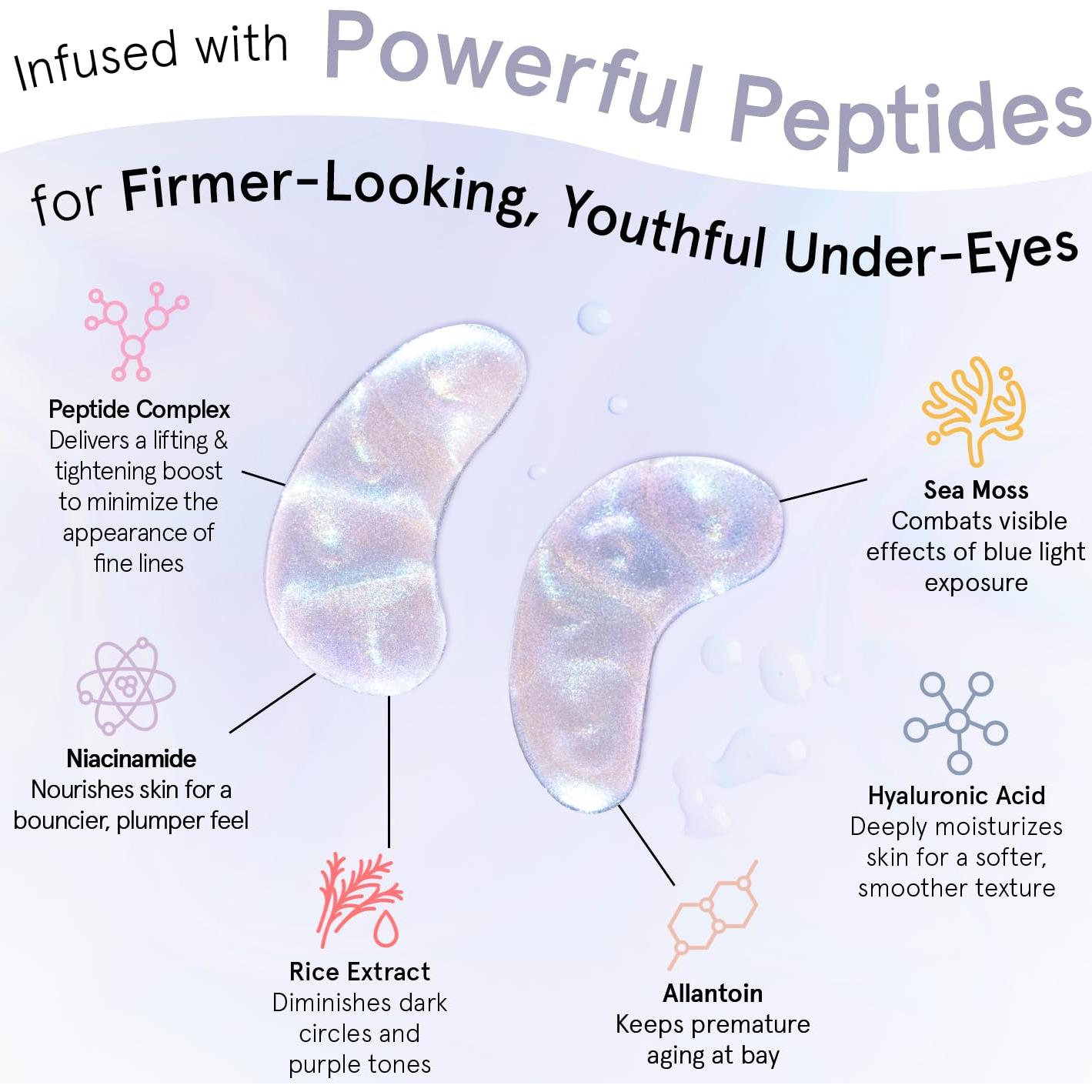 Parches para Ojos Grace & Stella - 24 Pares Reafirmantes