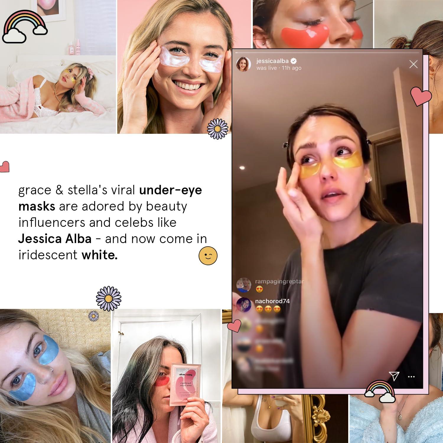 Parches para Ojos Grace & Stella - 24 Pares Reafirmantes