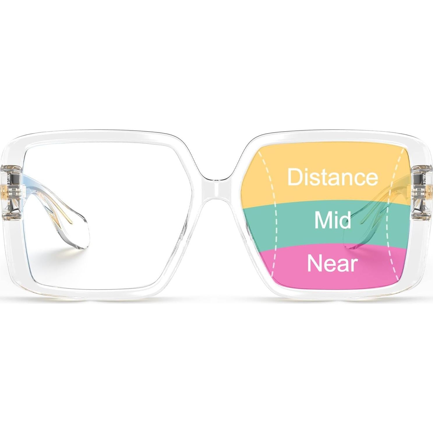 Gafas de Lectura Progresivas VISOONE 2.0x Antiempañante