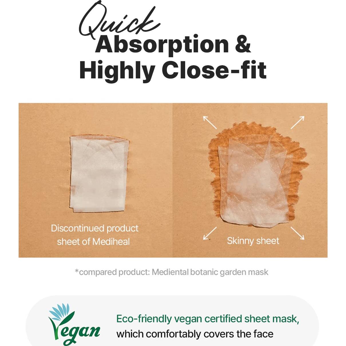 Mascarilla Facial Mediheal de Mucina de Colágeno - 15 Hojas