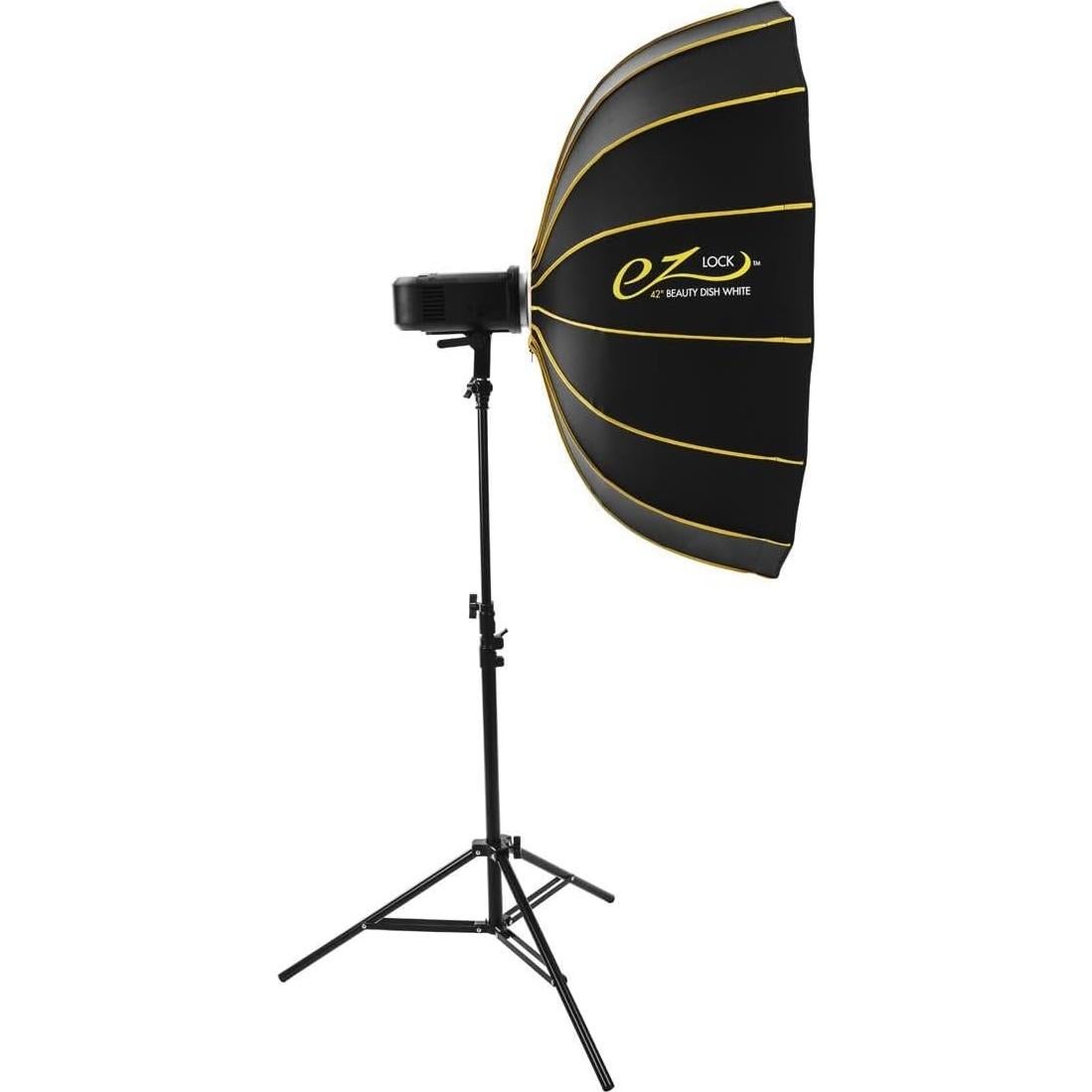 Plato de Belleza Glow EZ Lock 42" Blanco con Montura Bowens