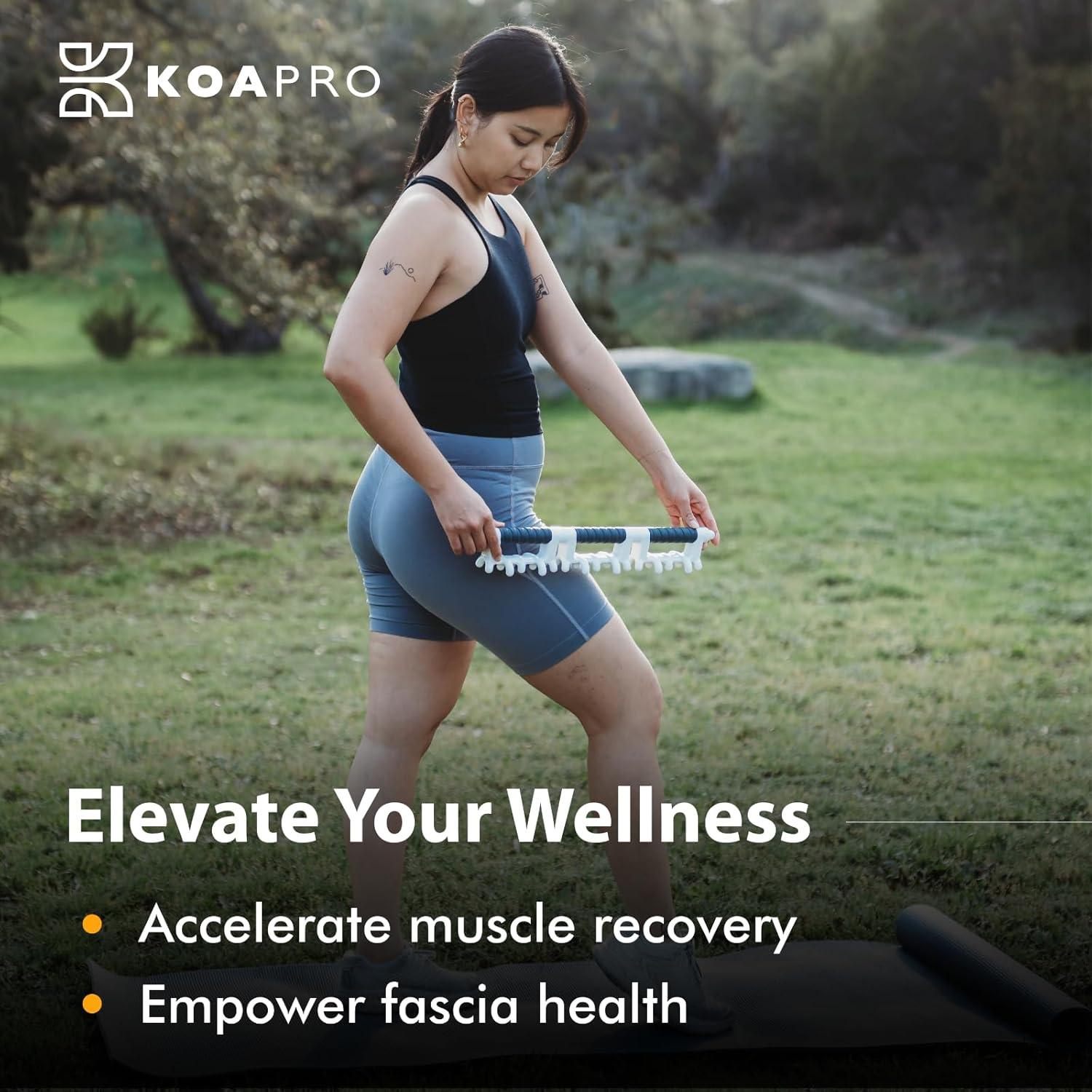 Masajeador KOAPRO para Celulitis y Alivio Muscular - Azul