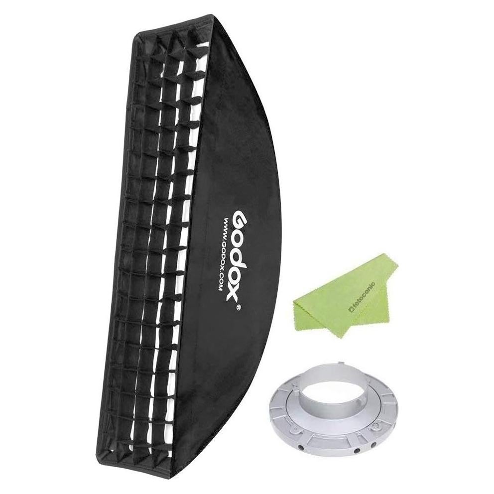 Softbox Rectangular Godox 22x90cm con Montura Bowens