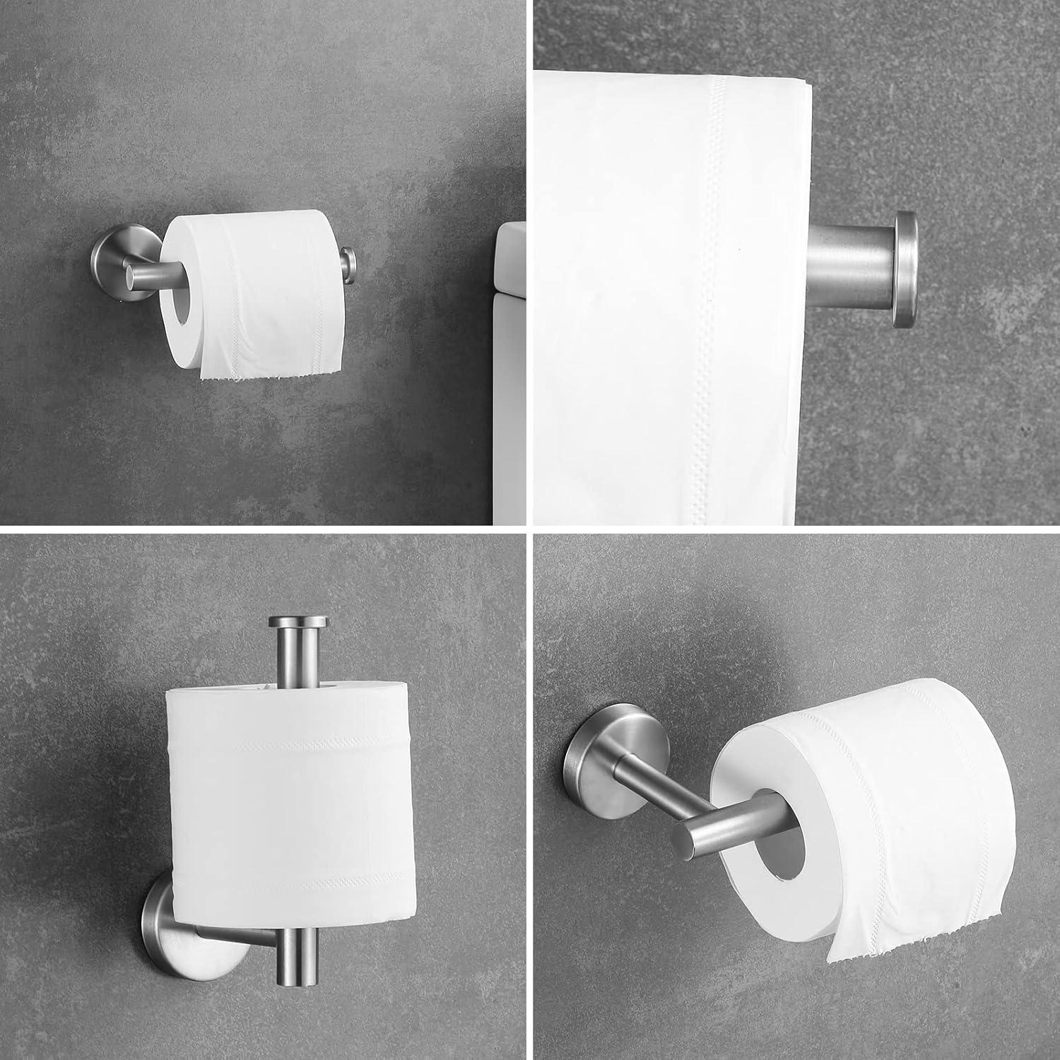 Juego de Accesorios de Baño Hinmood 10 Piezas Acero Inoxidable