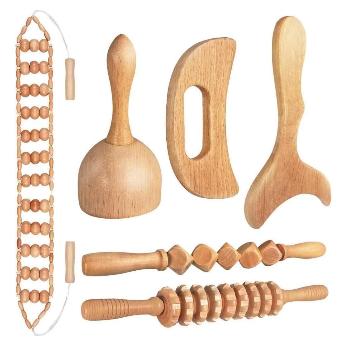 Juego de Herramientas de Masaje Gua Sha JUANWAN 10 en 1