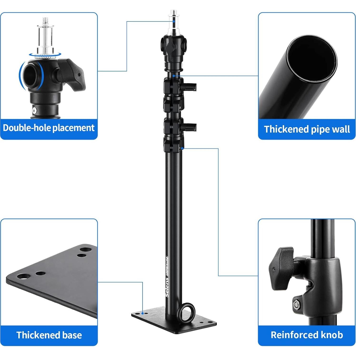 Soporte de Pared para Cámara Selens con Brazo Ajustable 100cm