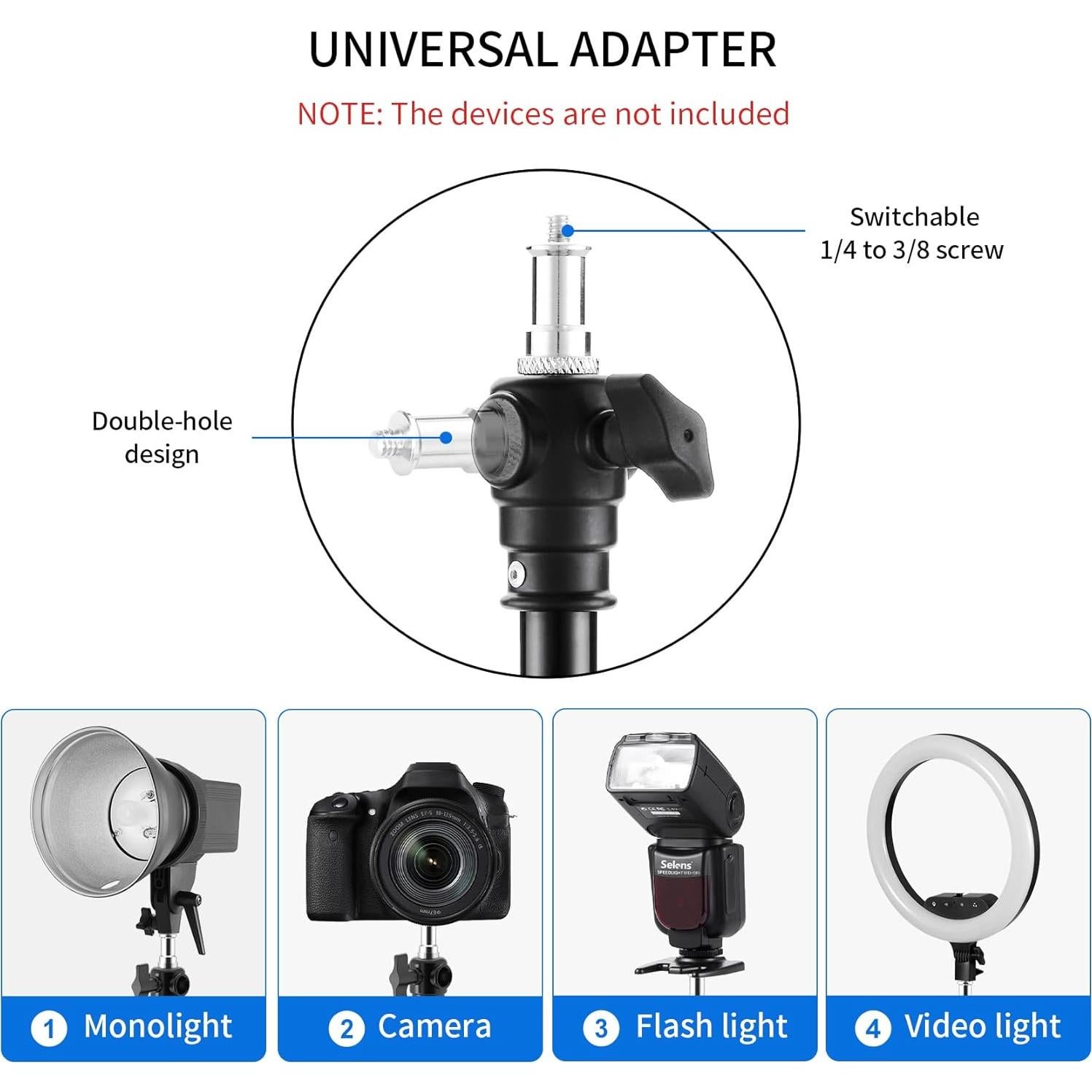 Soporte de Pared para Cámara Selens con Brazo Ajustable 100cm