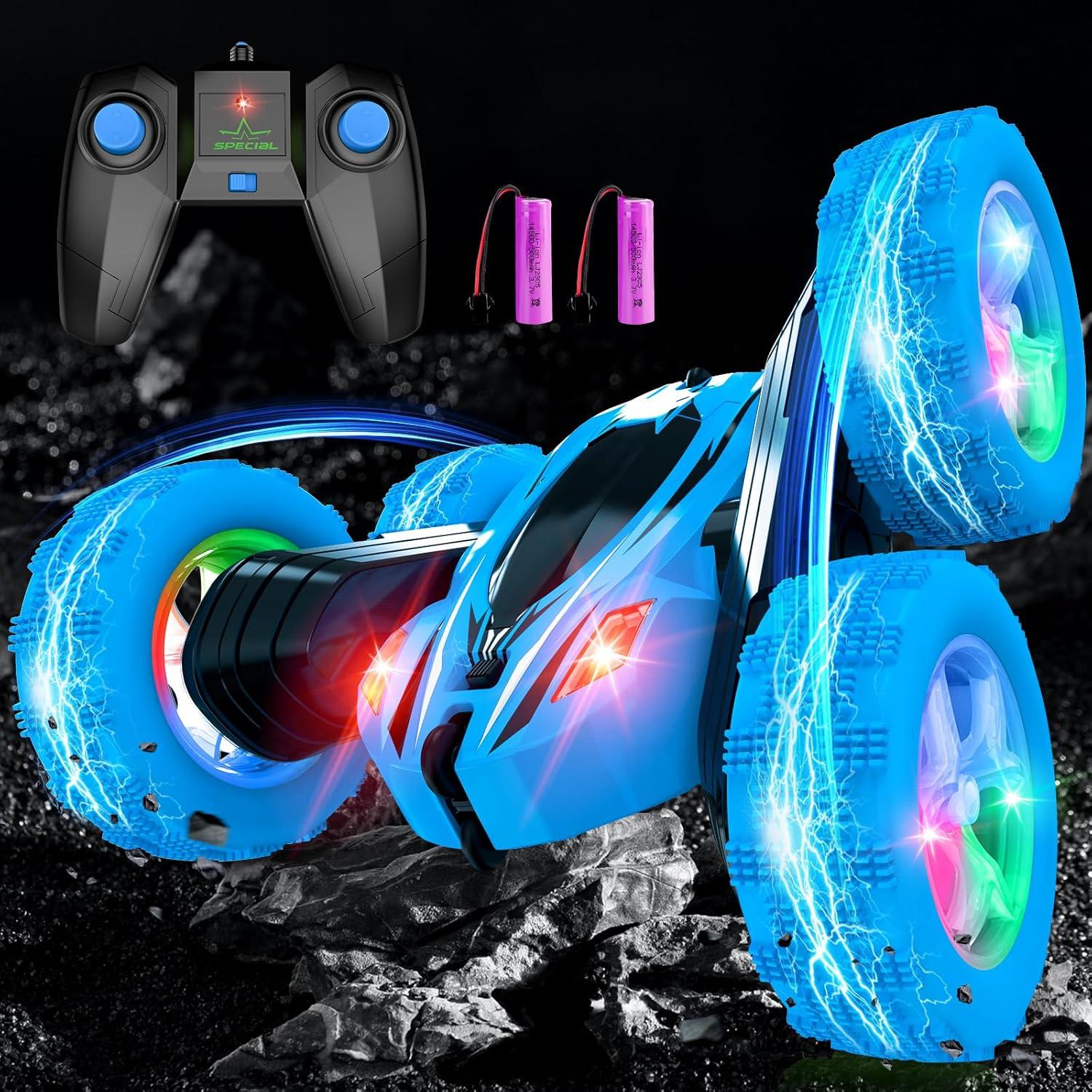 Coche de Control Remoto Qumcou 4WD 360° para Niños 6-12 Años