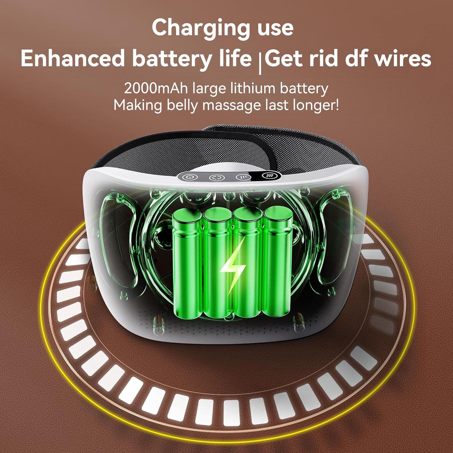 Masajeador Eléctrico SORELAX para Abdomen con Calefacción