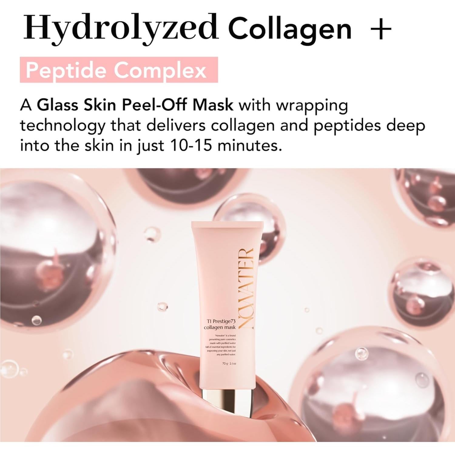 Mascarilla Peel Off Colágeno NOWATER 70.87 ml Hidratante