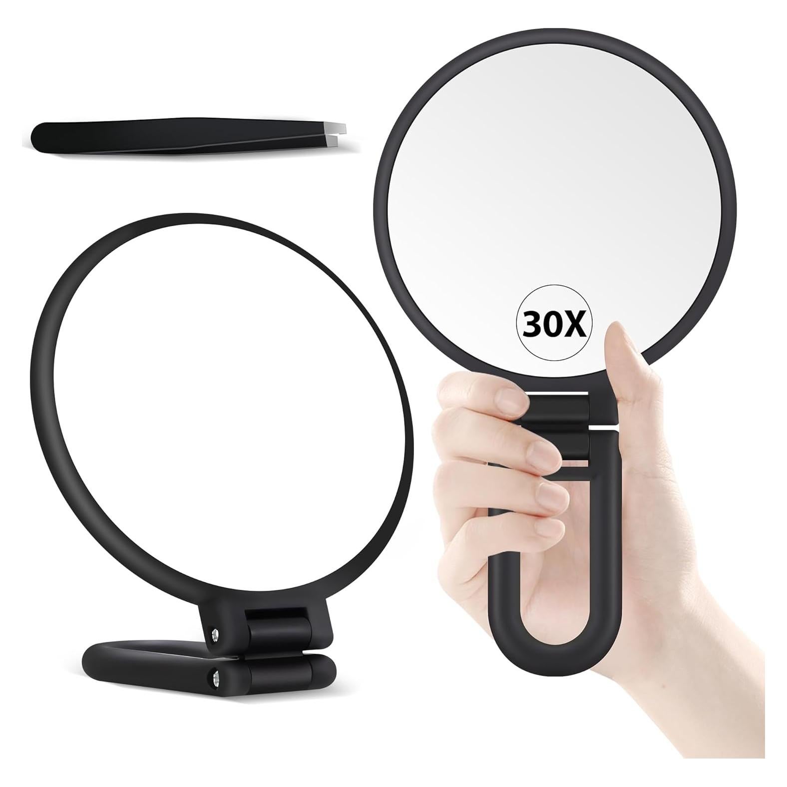 Espejo de Aumento 30X B Beauty Planet Doble Cara Portátil