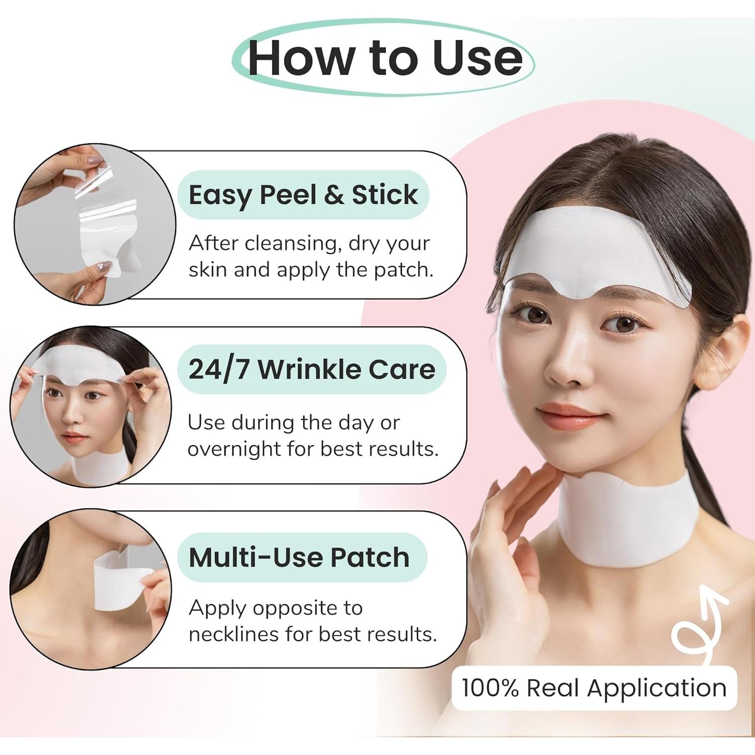 Parche Antiarrugas Nocturno Greenful Core 10 Unidades