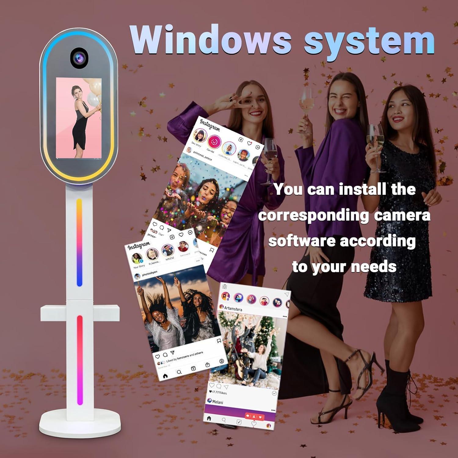 Fotomatón Espejo DSLR Enwozp 15.6" Pantalla Táctil