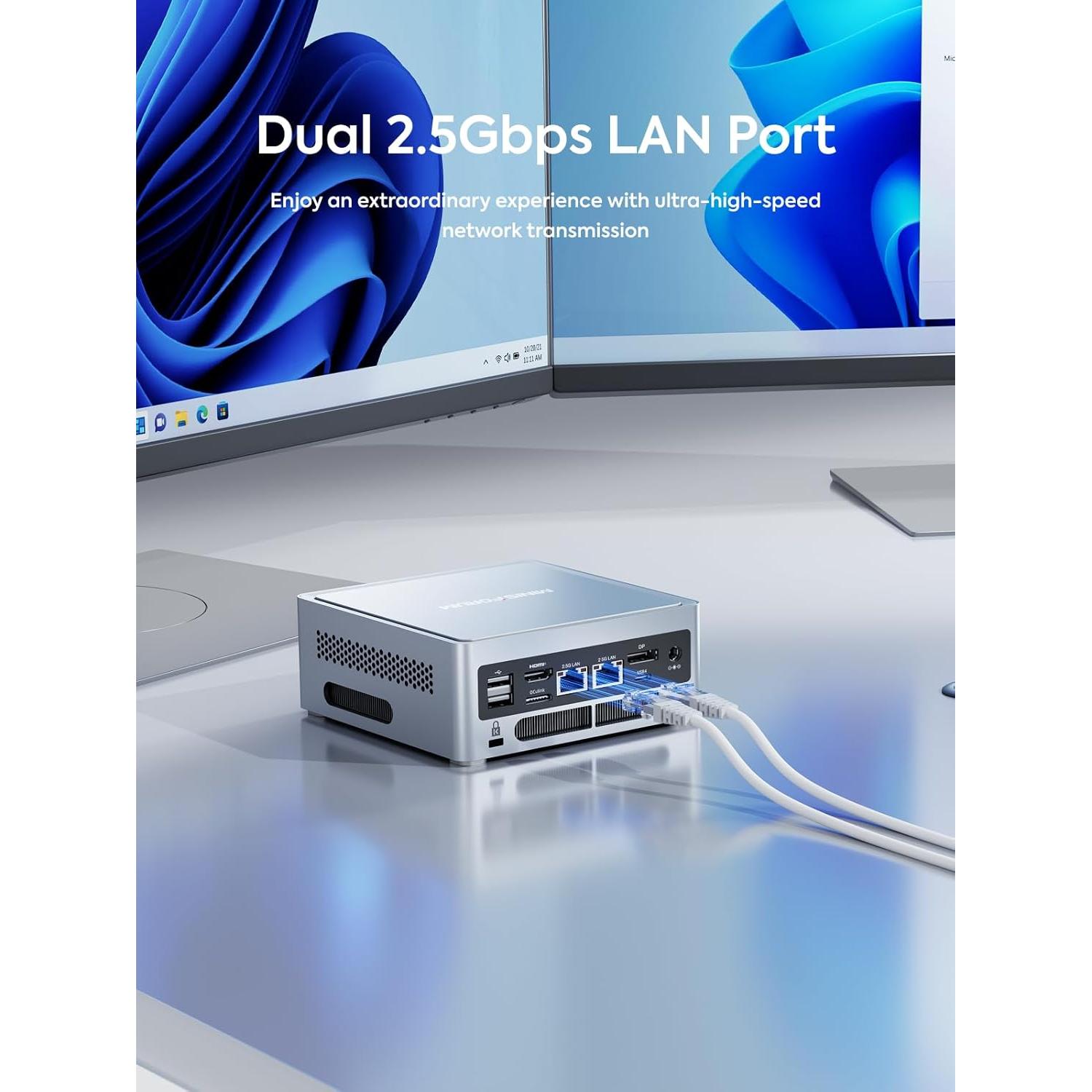 MINISFORUM NAB9 Plus Mini PC i9 32GB RAM 1TB SSD HDMI DP