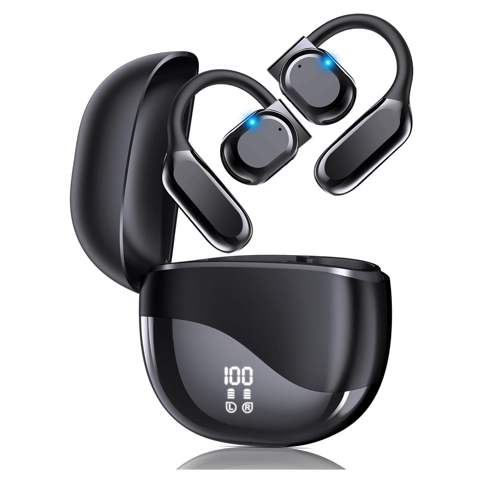 Auriculares Traductores AI Bluetooth - 144 Idiomas, Negro