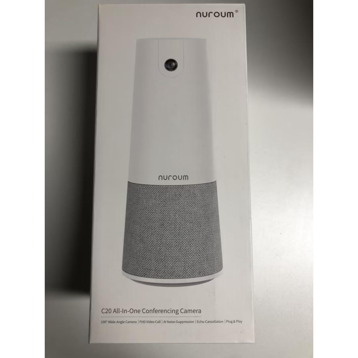 Cámara de Videoconferencia NUROUM C20 HD 1080P con Micrófono