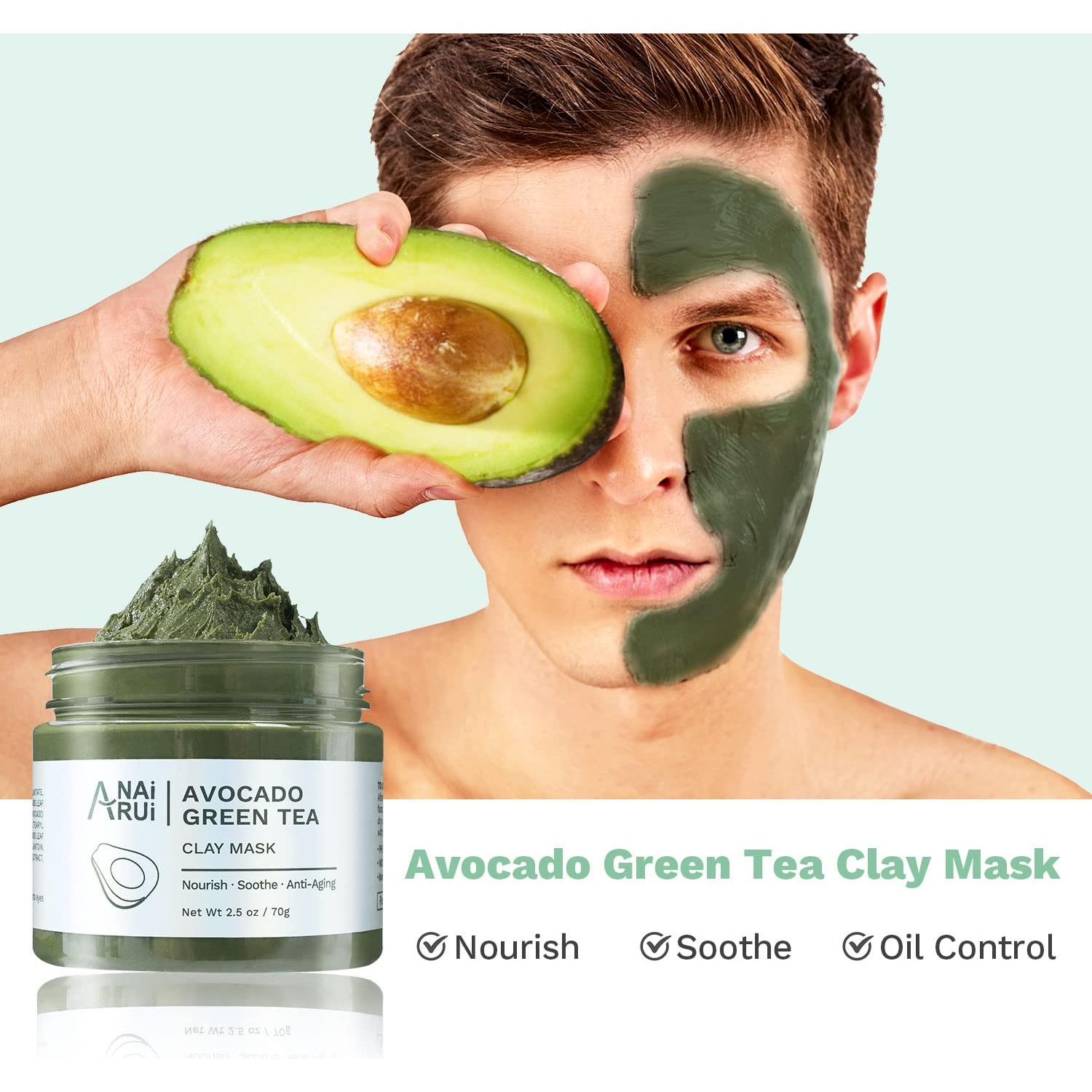 Set de Mascarillas Faciales ANAI RUI - Arcilla y Vitamina C