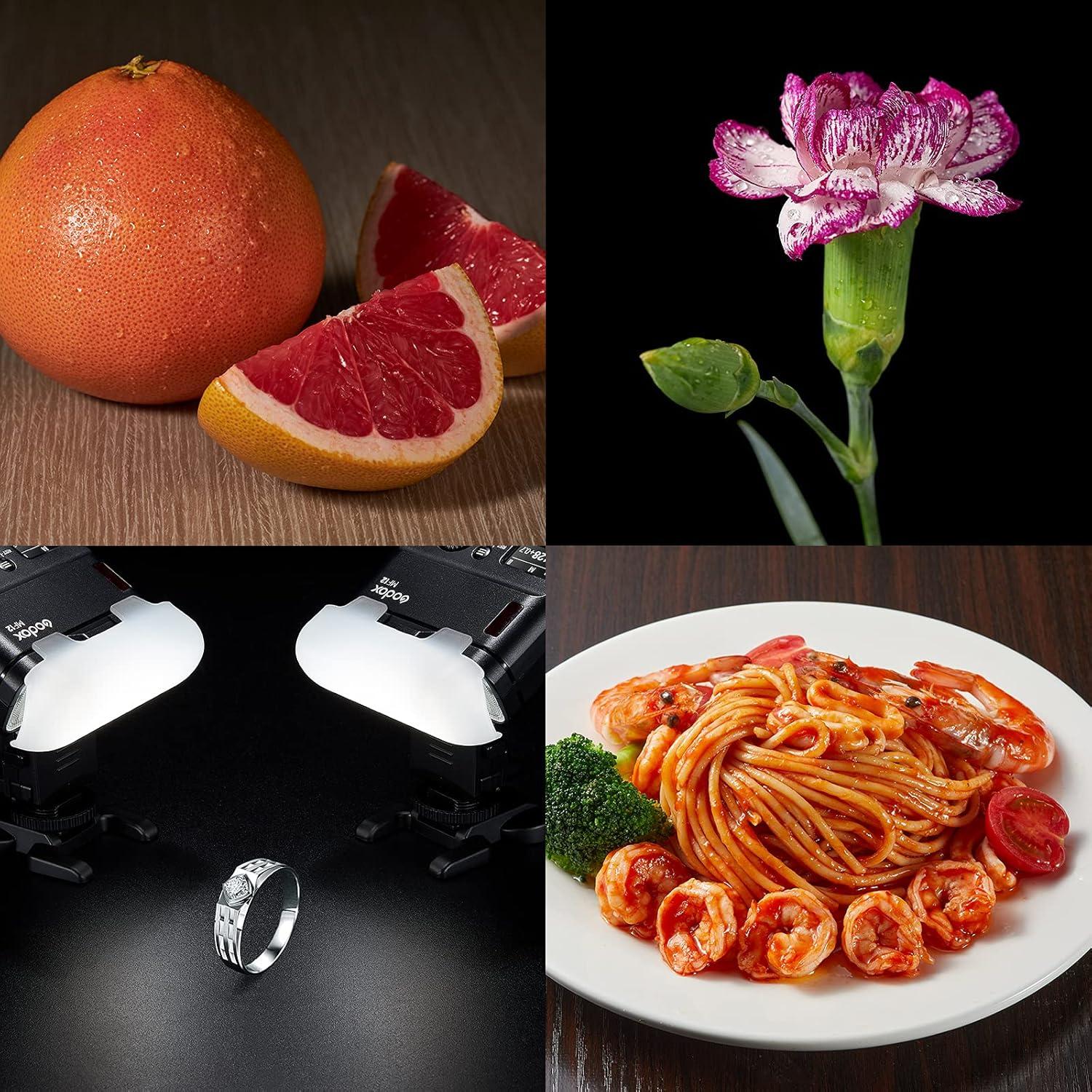 Kit de Flash Macro Godox MF12-K2 2.4G TTL 12W para Cámaras