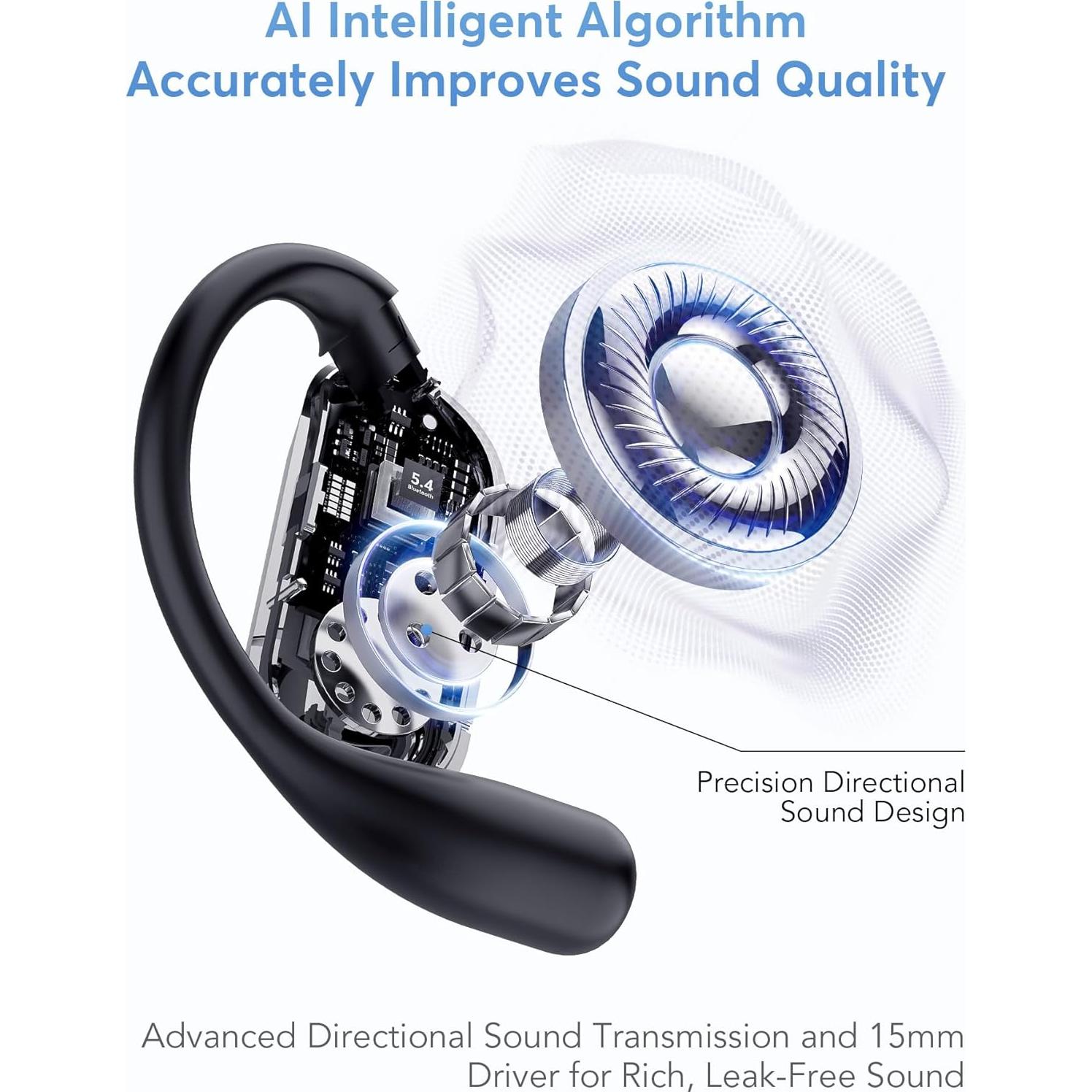 Auriculares KOSERNT Q16S AI Traducción en Tiempo Real 144 Idiomas