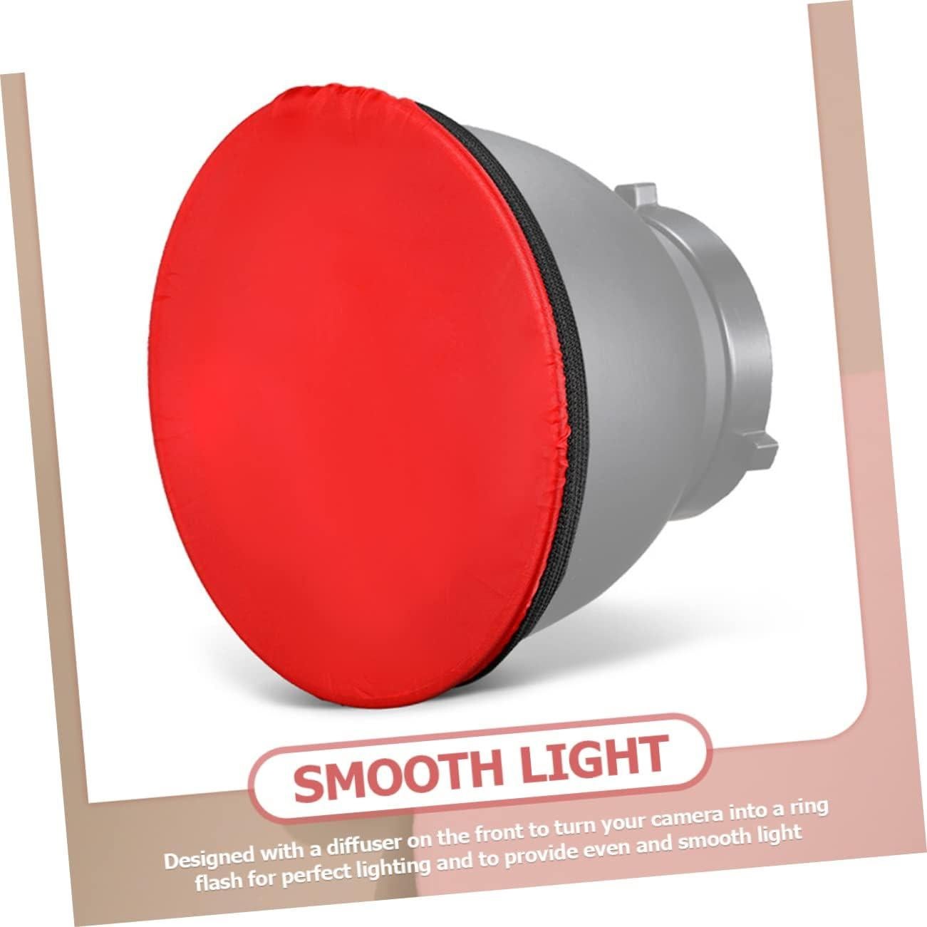 HOMSFOU 6pcs Light Reflector Diffuser Portable Colored Studio Reflectors for Product Photography and Event Lighting for Softening Hard Light and Eliminating Shadows