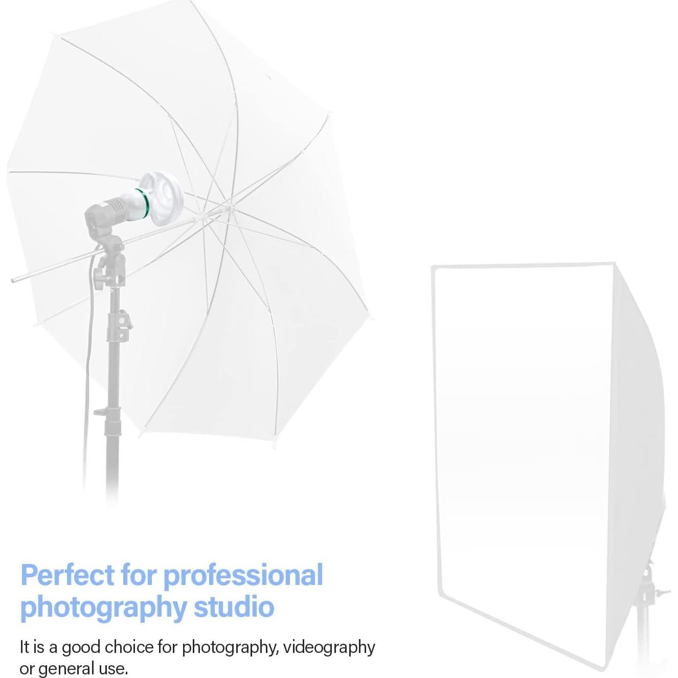 LimoStudio 2Pack Bombillas CFL 30W E26 Luz Diurna 5400K