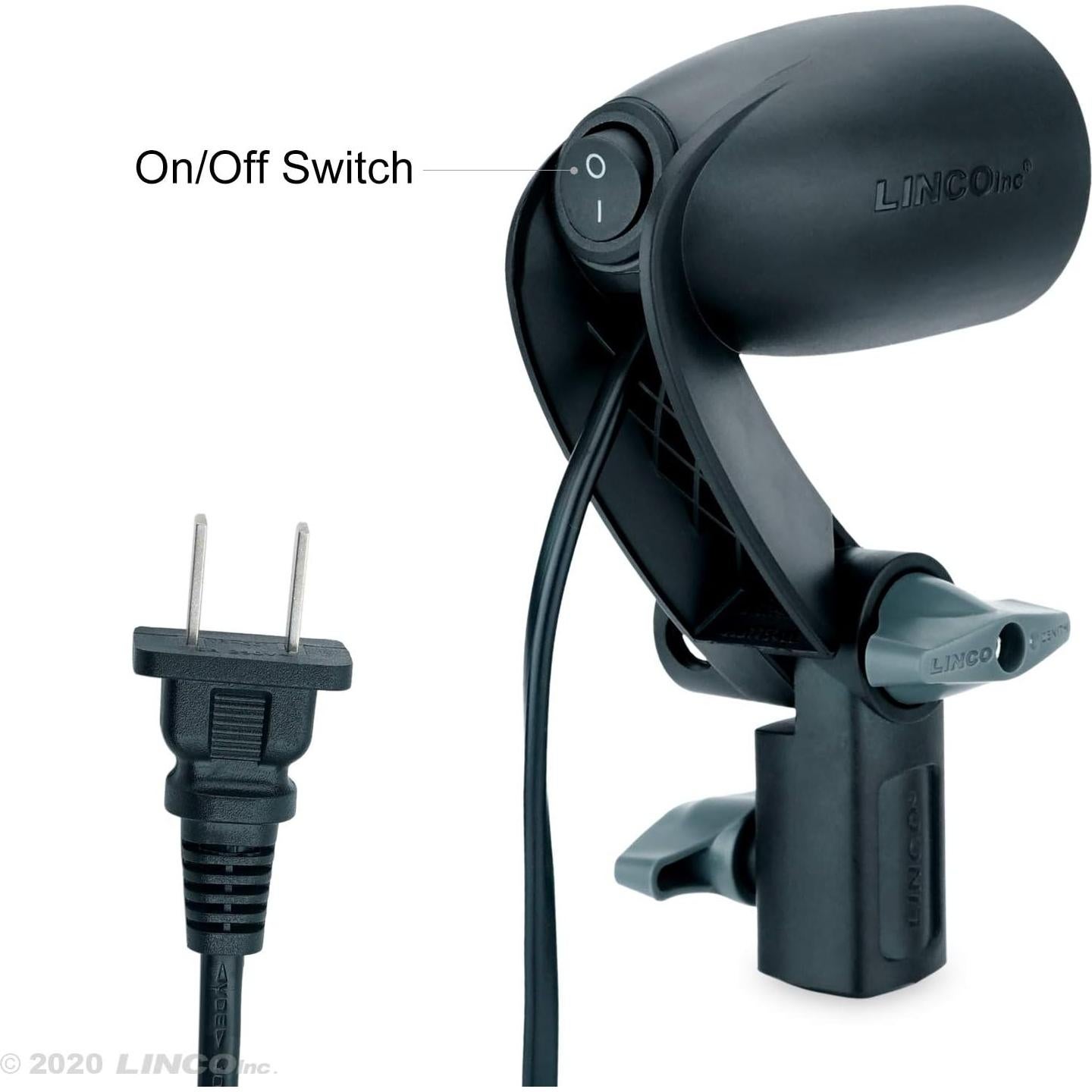 Soporte de Luz de Estudio LINCO Mini Cirrus E26/E27 - 2 Pcs