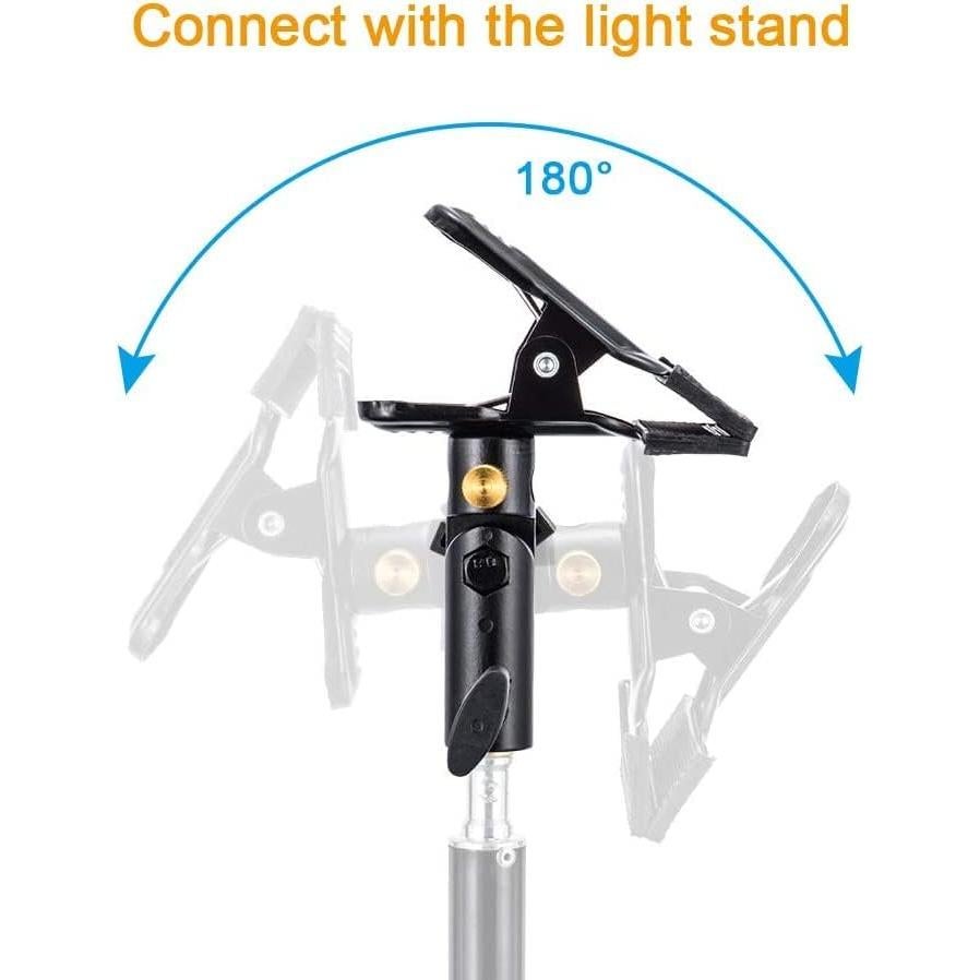 Soporte de Reflector UTEBIT para Fotografía - 2 Paquete, Metal