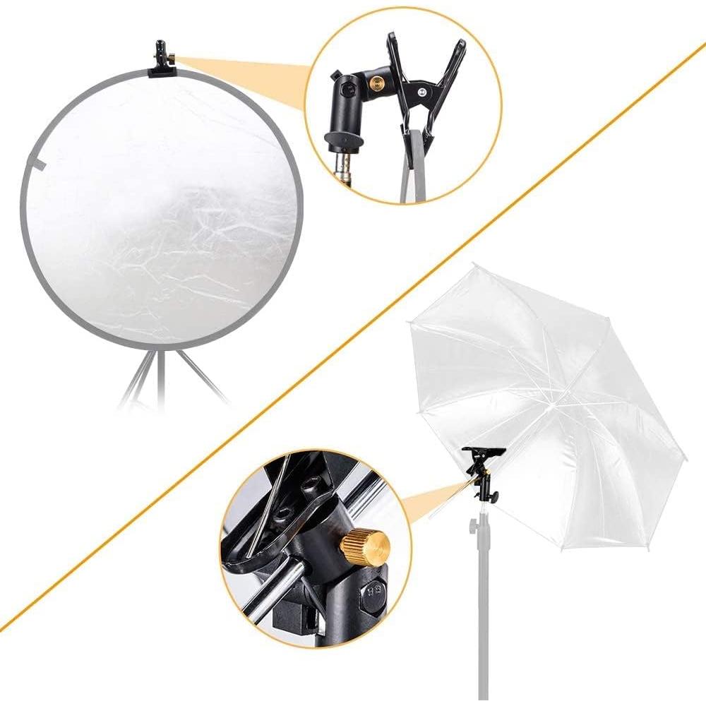 Soporte de Reflector UTEBIT para Fotografía - 2 Paquete, Metal