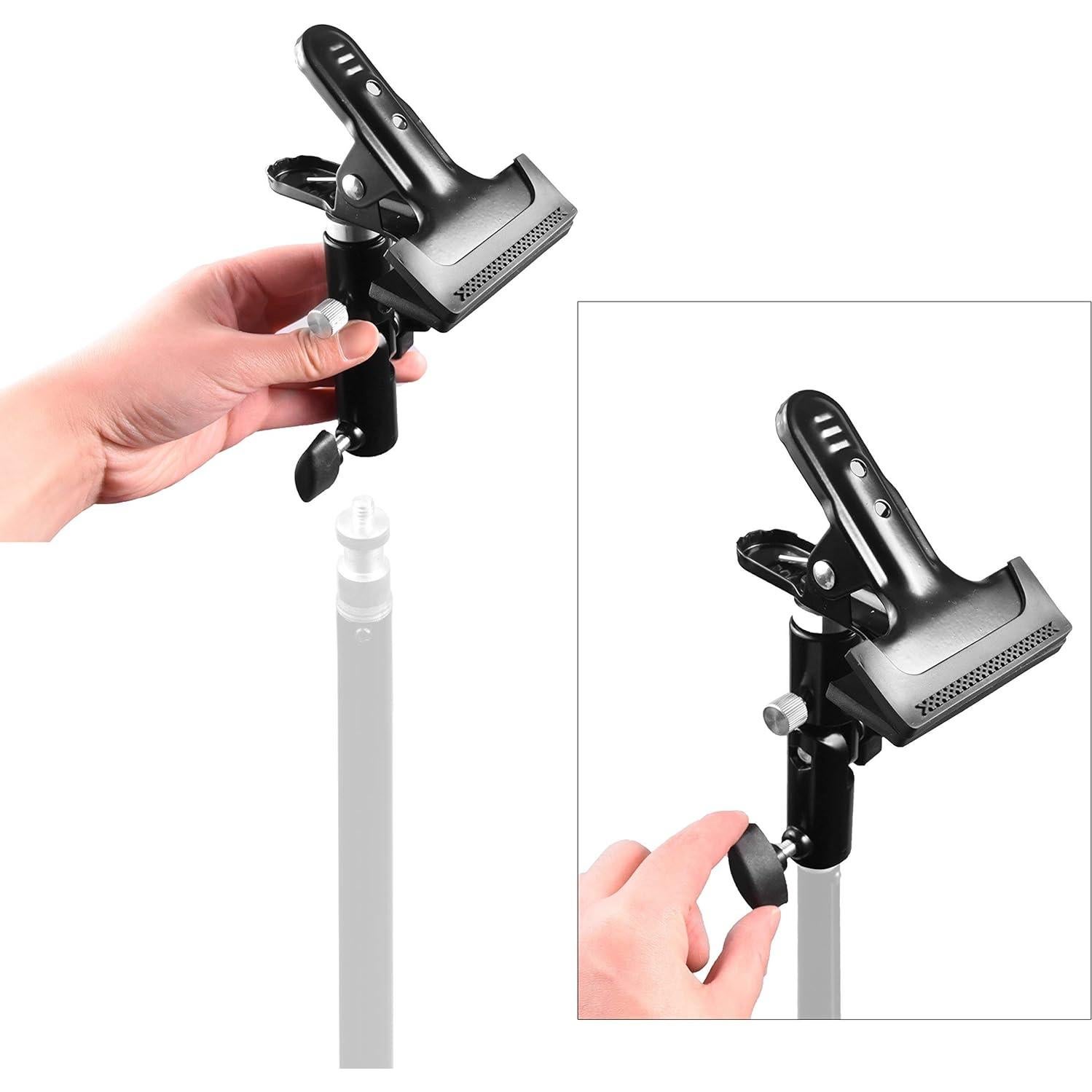 Soporte de Reflector SLOW DOLPHIN Metal 2 PCS 5/8" Ajustable