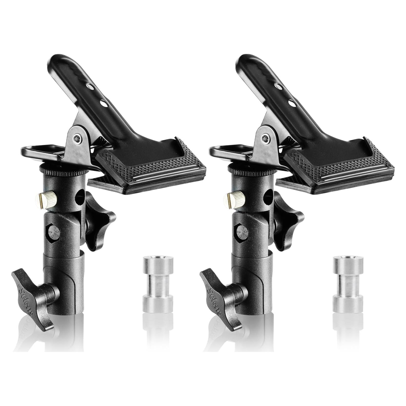 Soporte de Abrazadera para Reflector Selens - 2 Paquetes