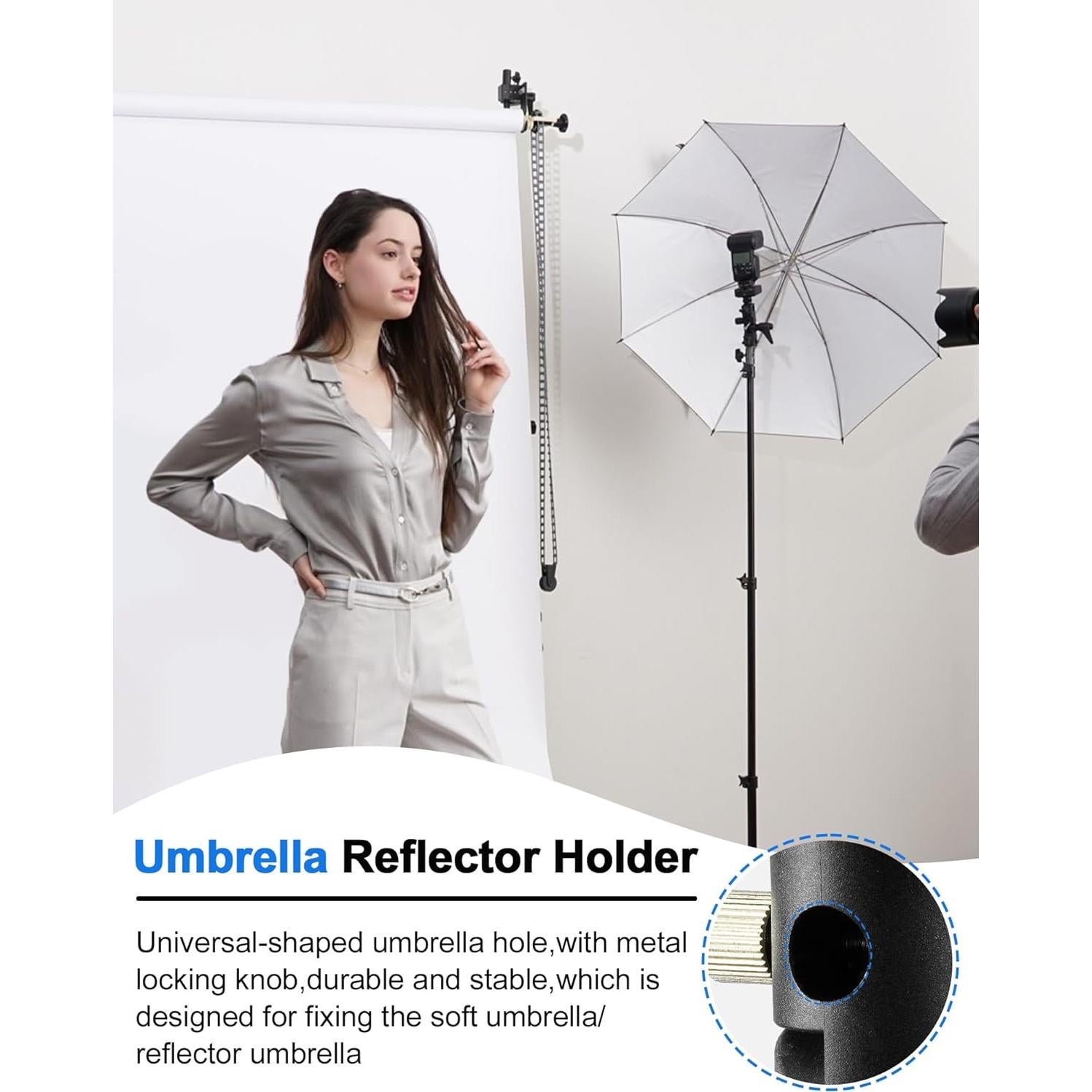 Soporte de Abrazadera para Reflector Selens - 2 Paquetes