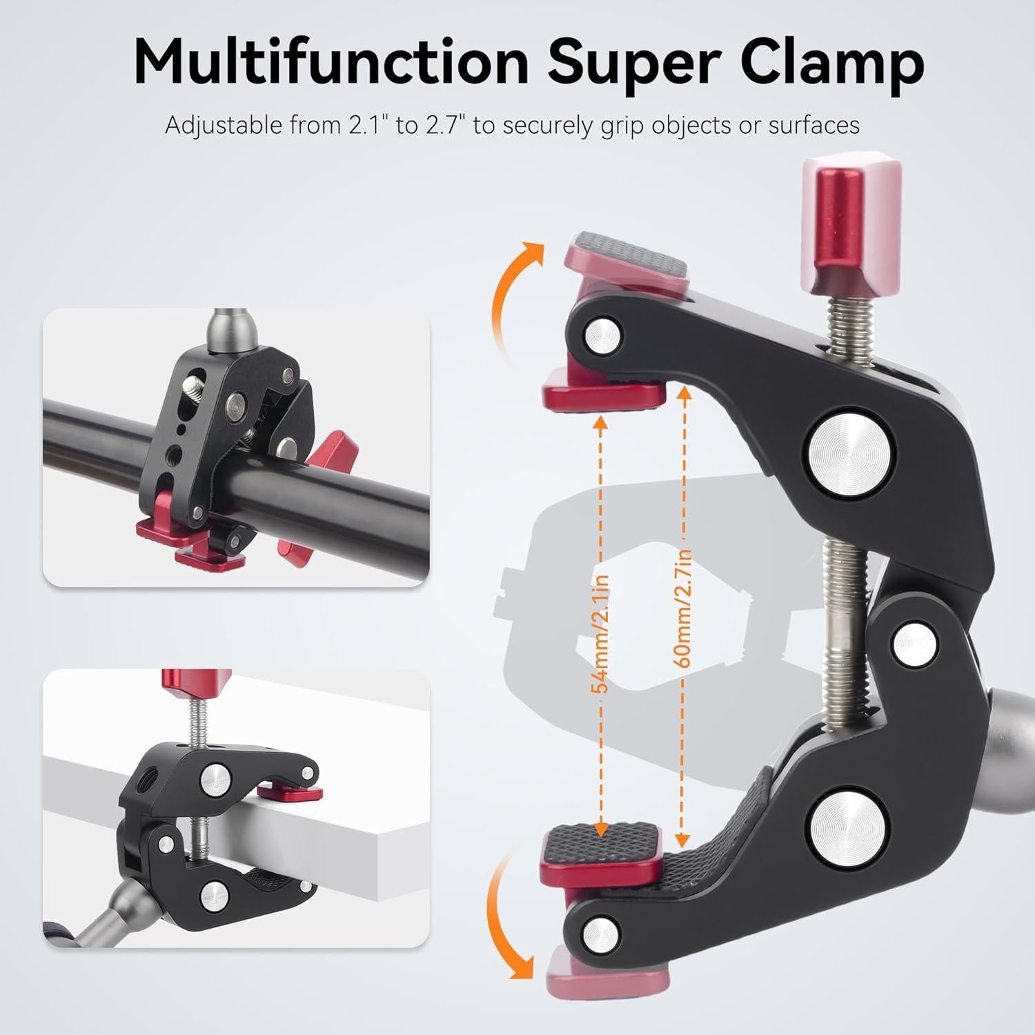 Soporte de cámara Brazo Mágico 360° Mechrig SJ011 Ajustable