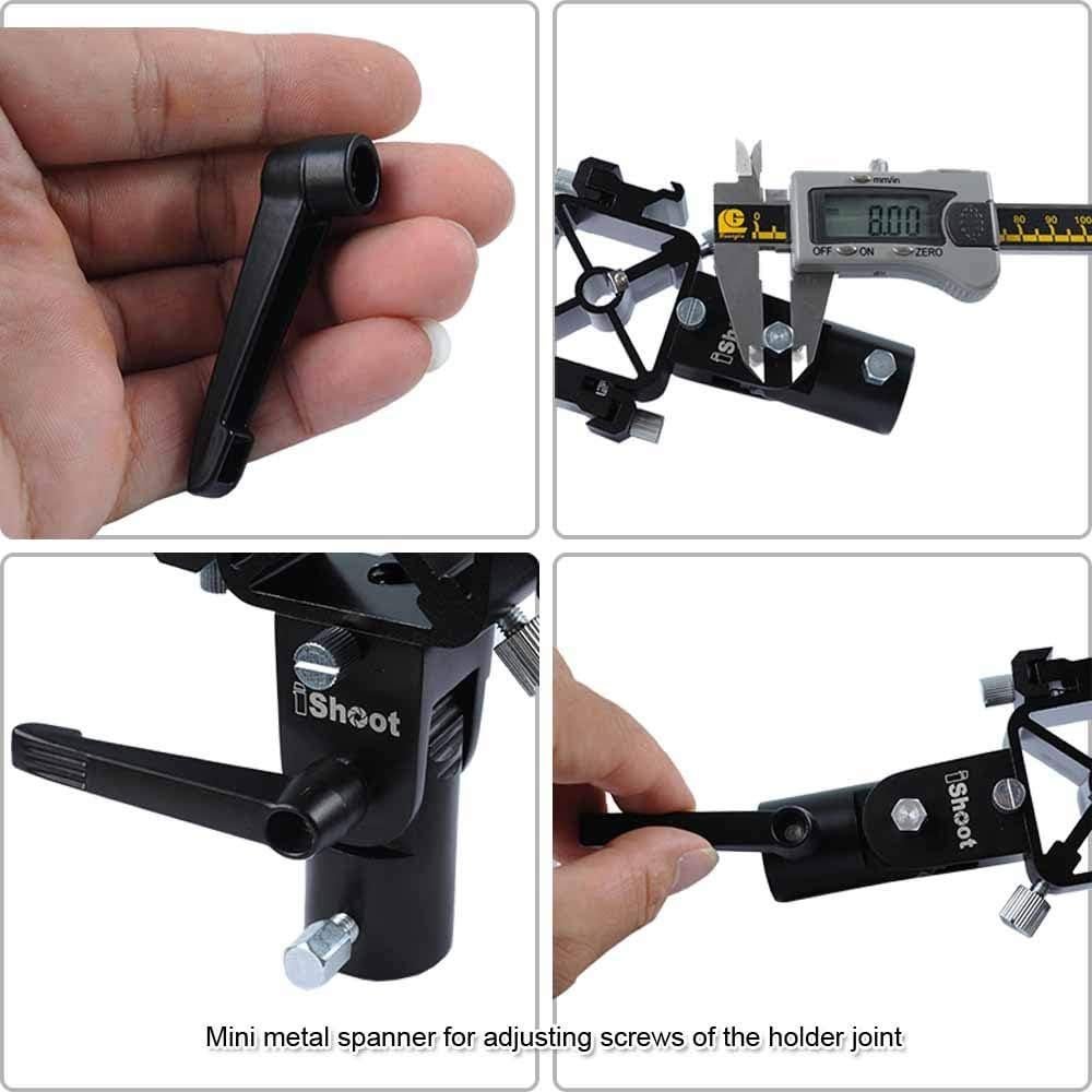 Soporte de Flash Universal iShoot IS-ST-DZ con Montura Tri-hot Shoe