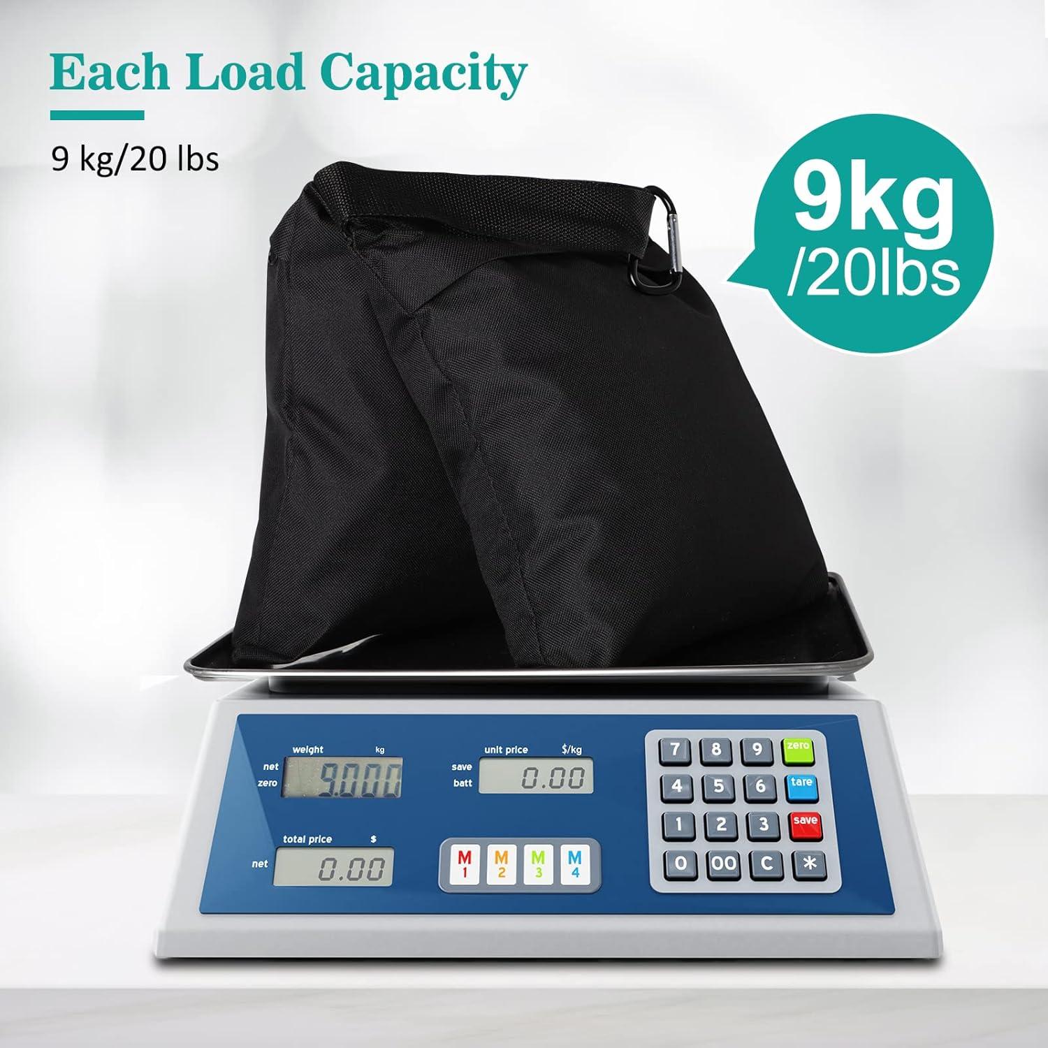 2 Packs Sandbags Weight Bags for Light Stand Photography Video Support, Heavy Duty Saddlebags for Backdrop Stand, Photo Tripod, Outdoor Canopy, Pop up Tent, Umbrella Base, Fishing Chair, Wedding Shed