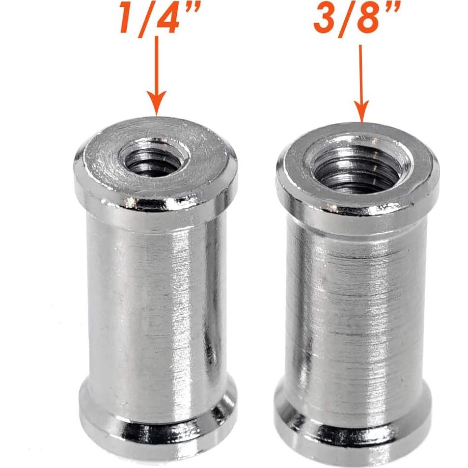 Adaptador Tornillo Macho 1/4" a 3/8" Cobre 32mm - 2 Paquetes