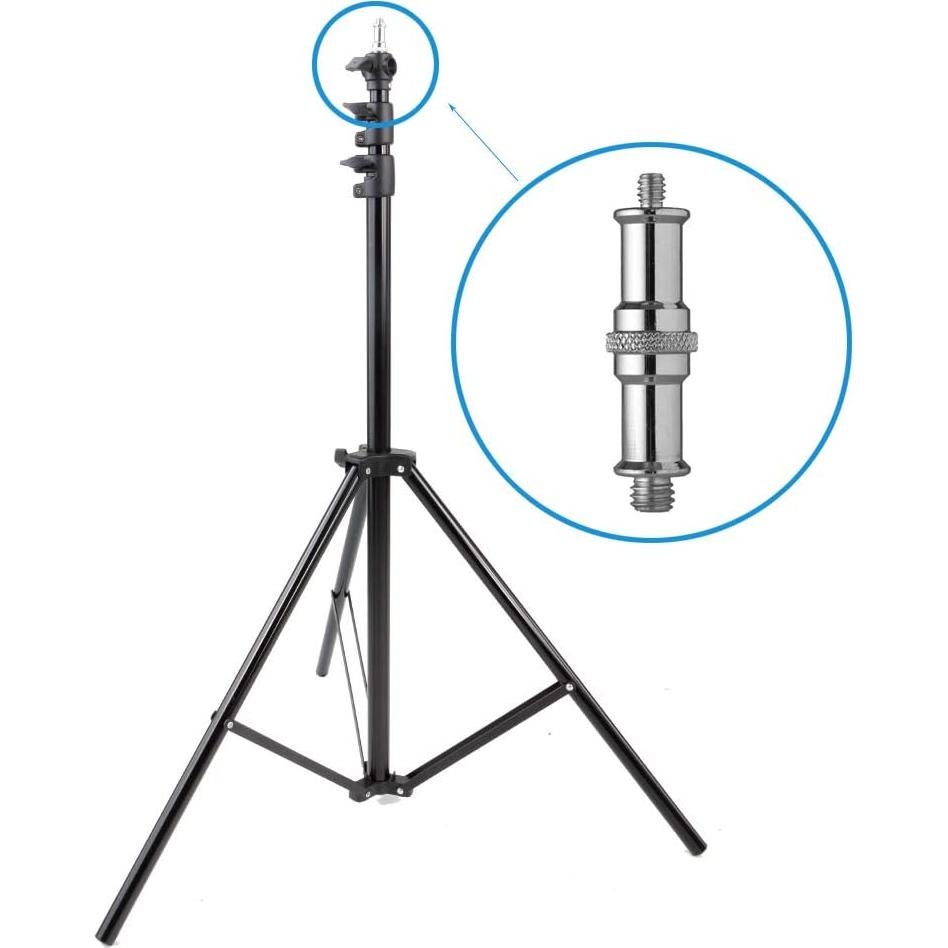 Adaptador de Tornillo Macho Metal 1/4 a 3/8 Wellmaking