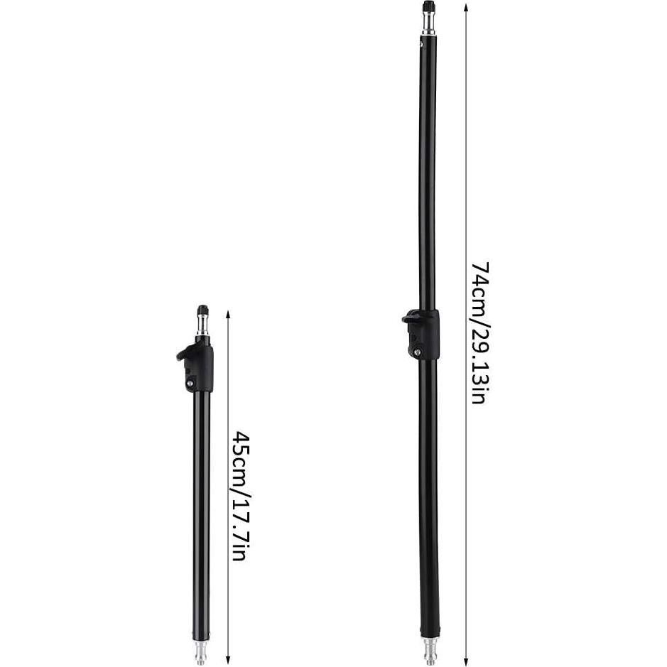 Varilla de Extensión Ajustable Serounder 45-74cm Soporte Luz