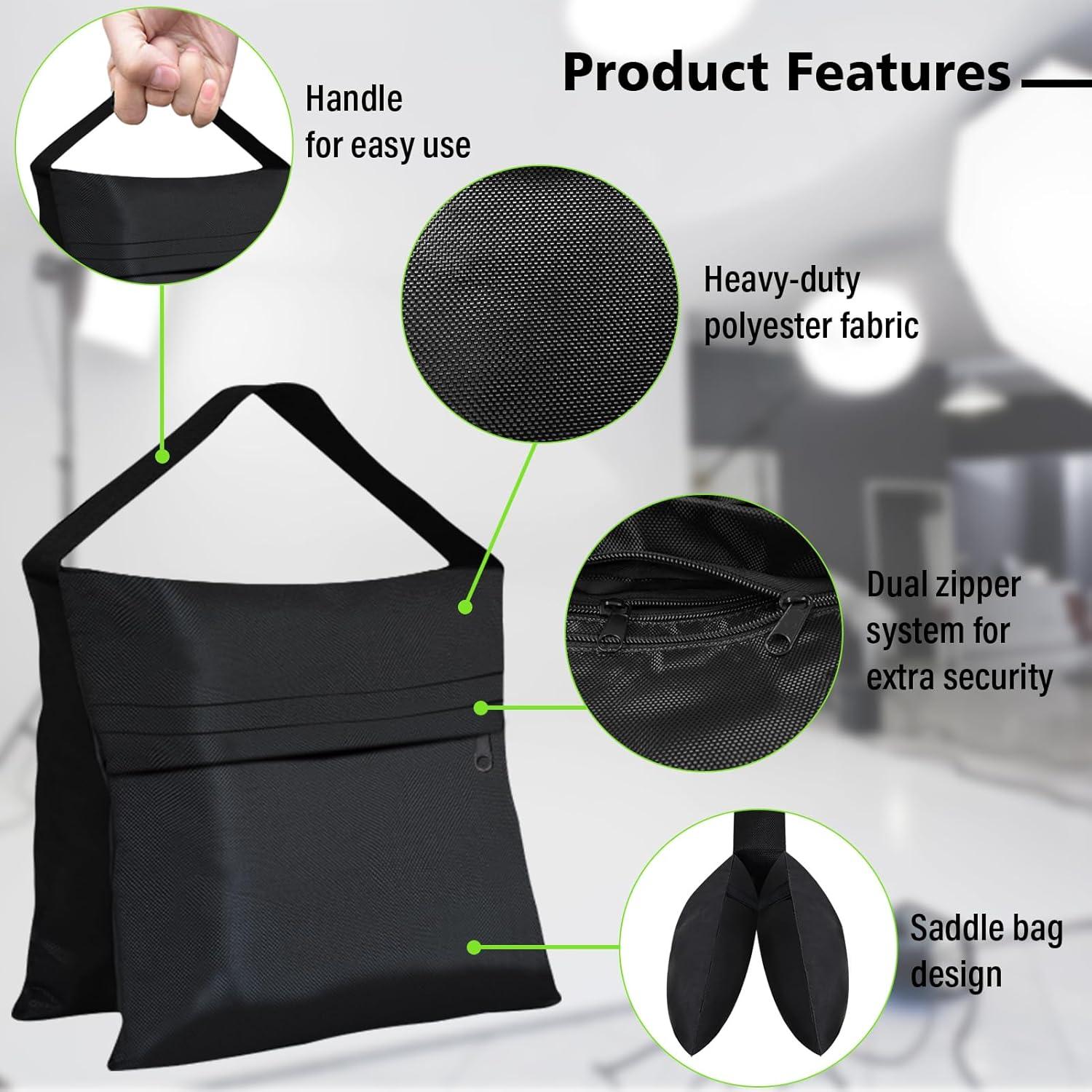 Bolsas de peso de arena Eurmax 2-Pack para fotografía 0.23 kg