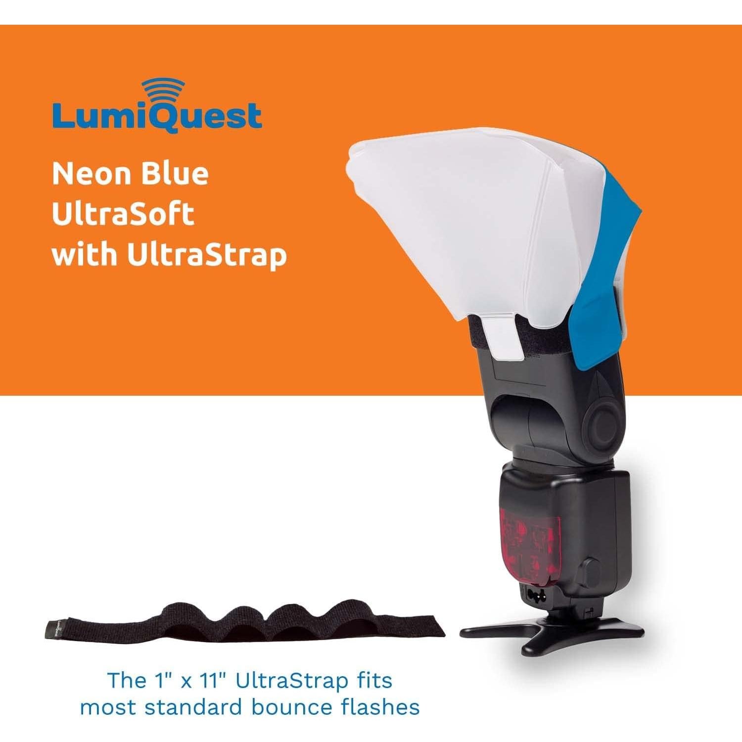 Difusor de Luz Frosted Ultrasoft LumiQuest Azul Neón