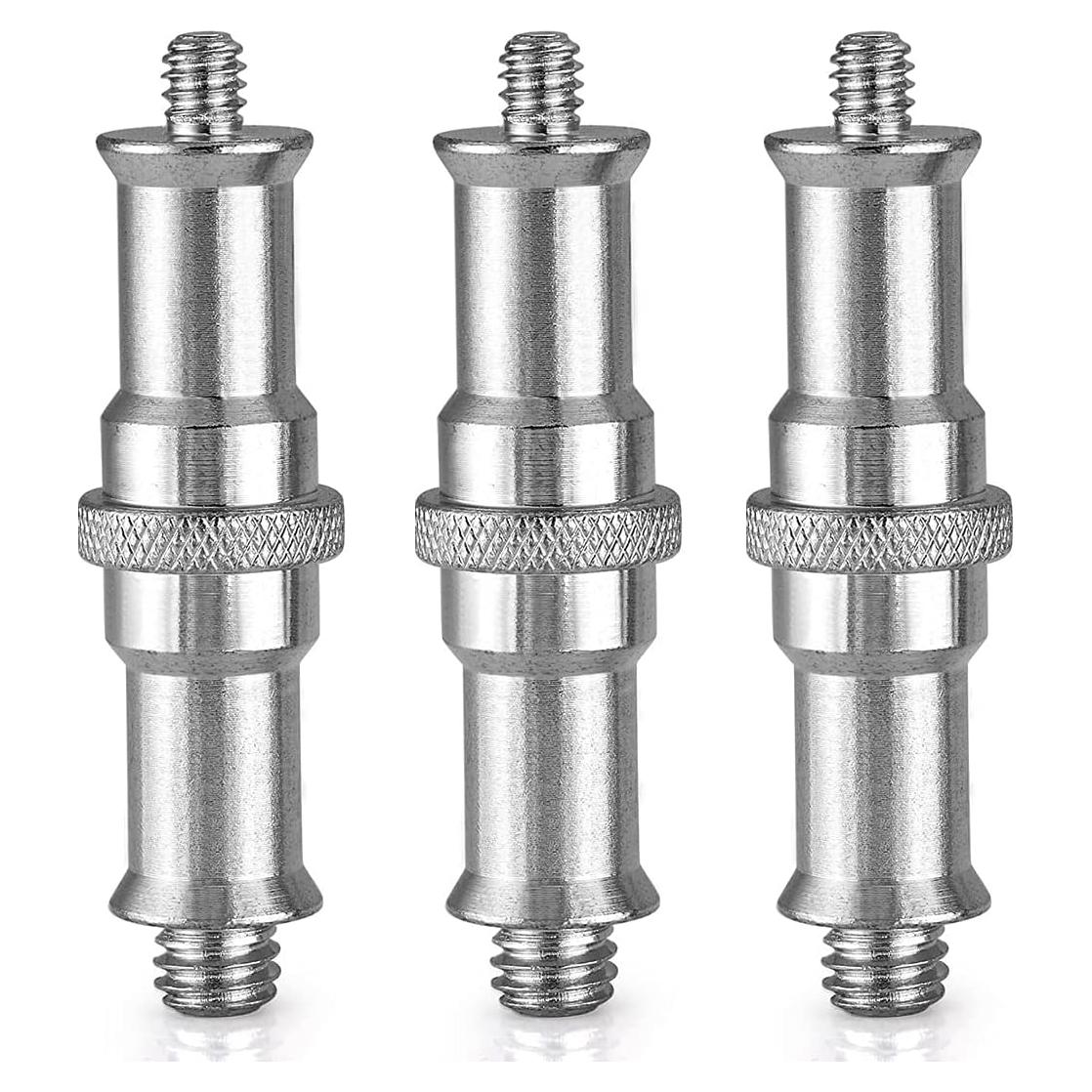 Adaptadores de Tornillo Macho 1/4 a 3/8 AngelReally 3-Pack