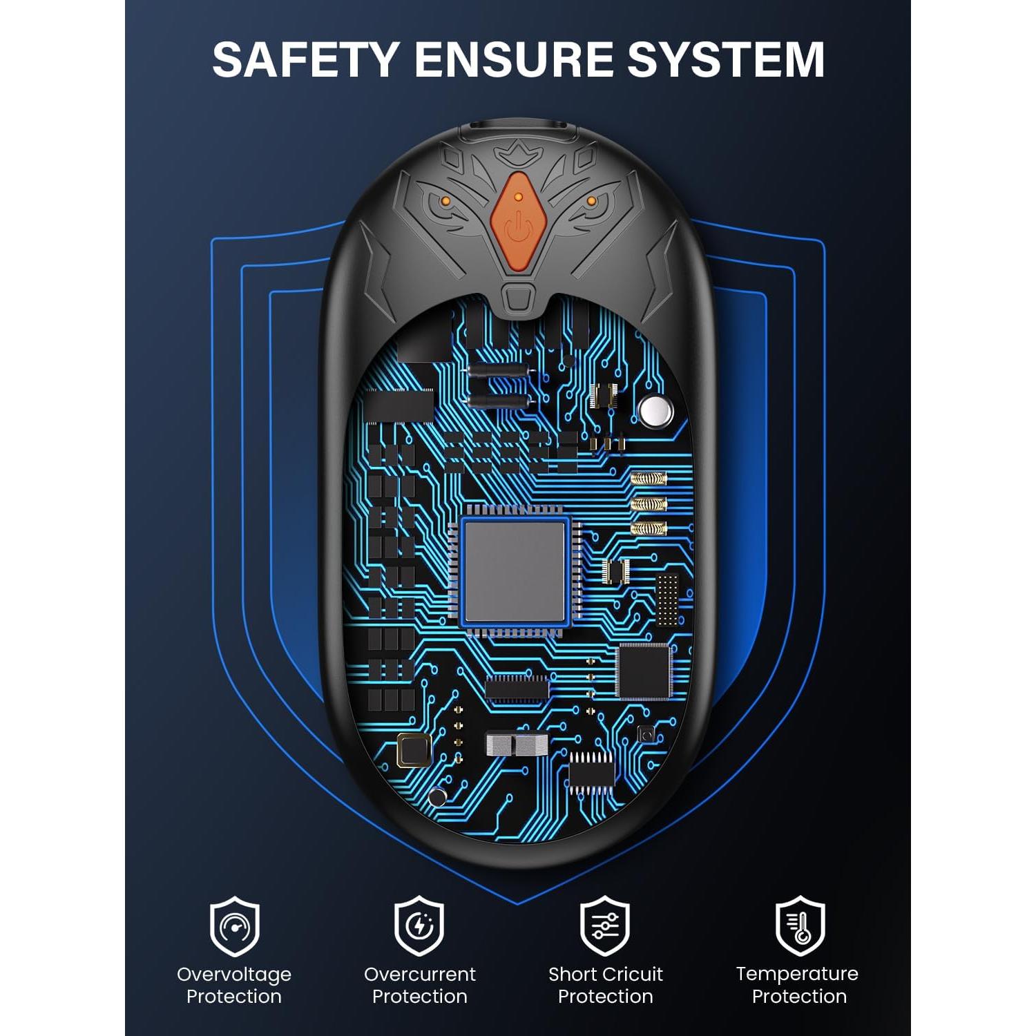 Calentadores de Manos Recargables AJVV TT-07 8000mAh 2 Piezas