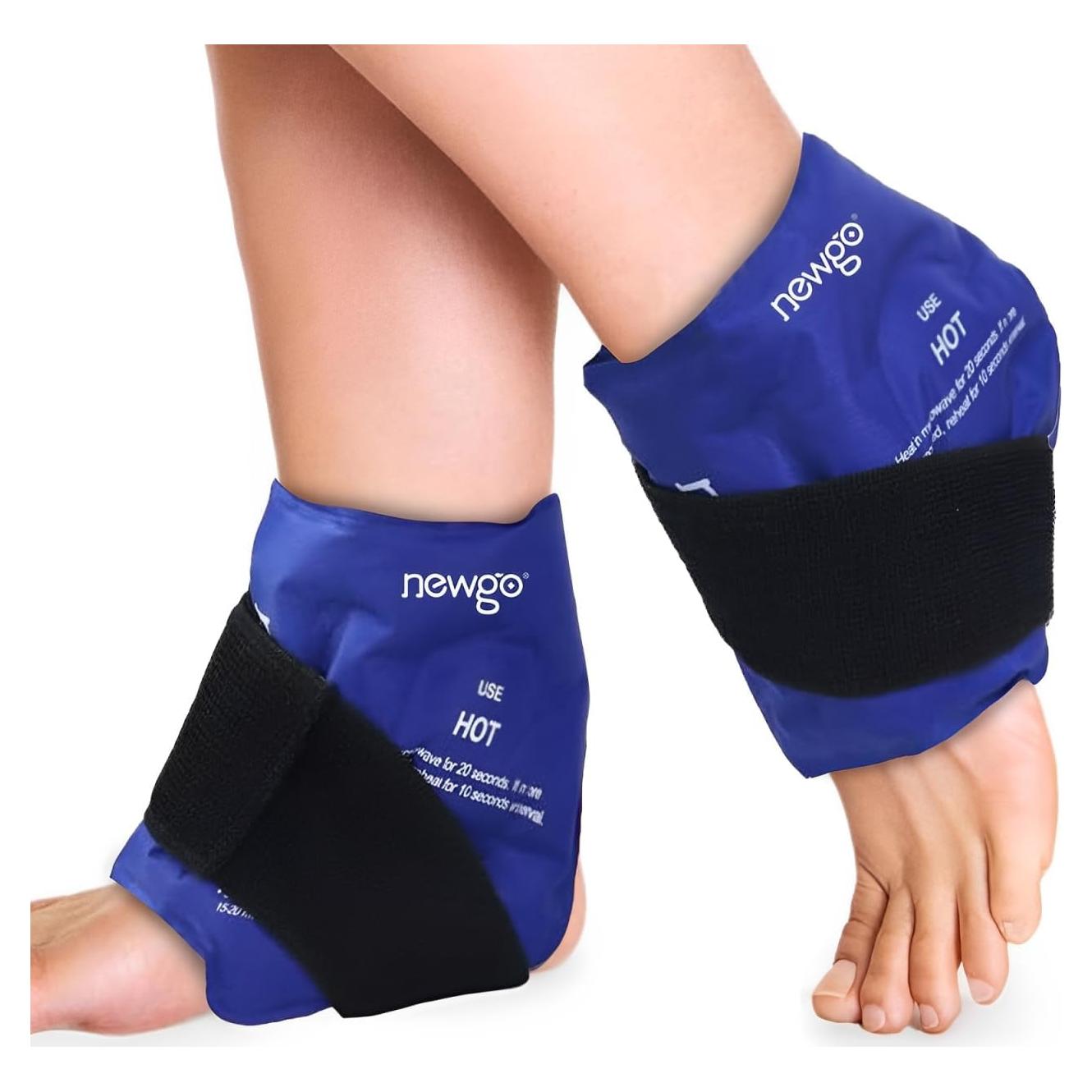 Funda de Hielo para Tobillo NEWGO - 2 Paquetes Reutilizables