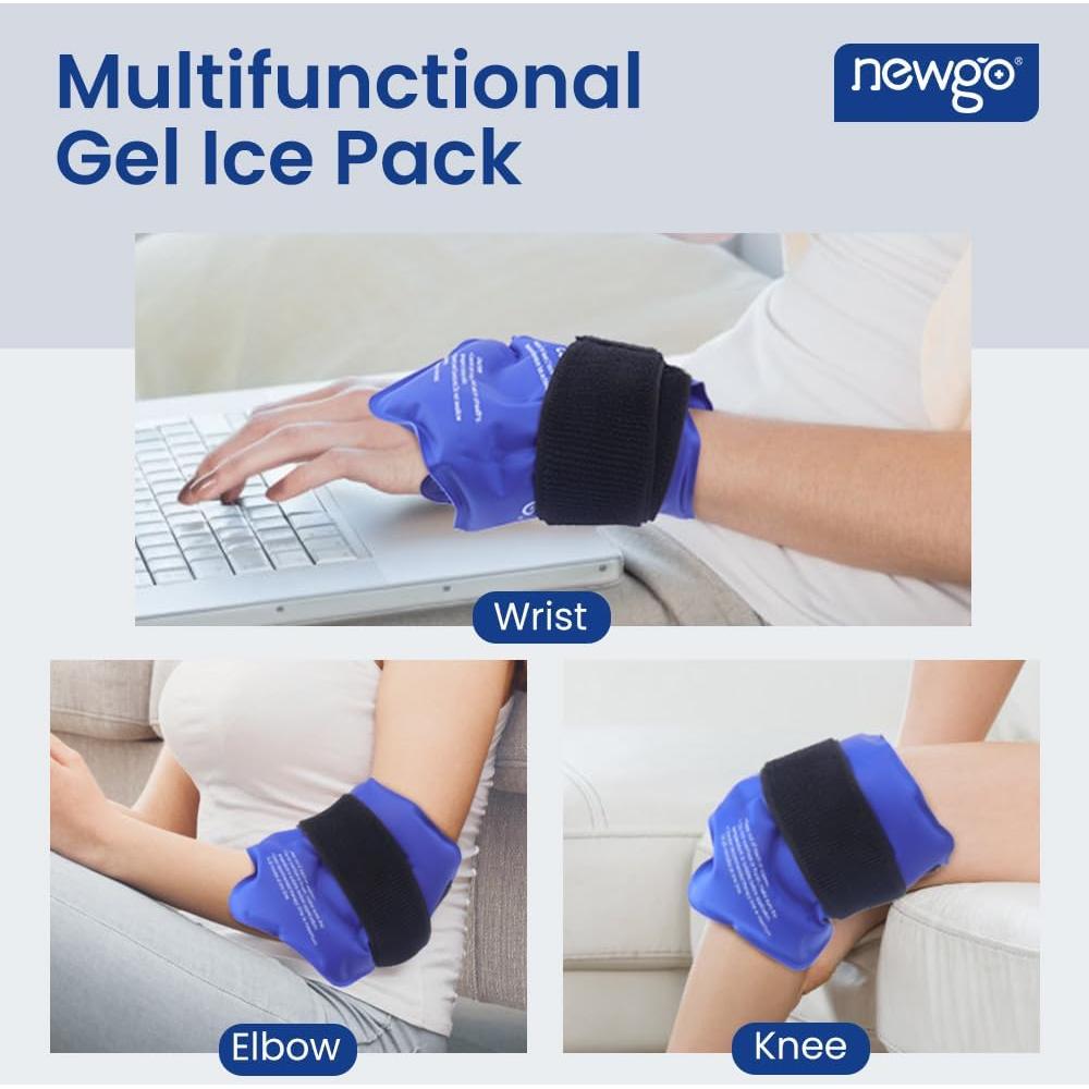 Funda de Hielo para Tobillo NEWGO Ajustable Terapia Fría