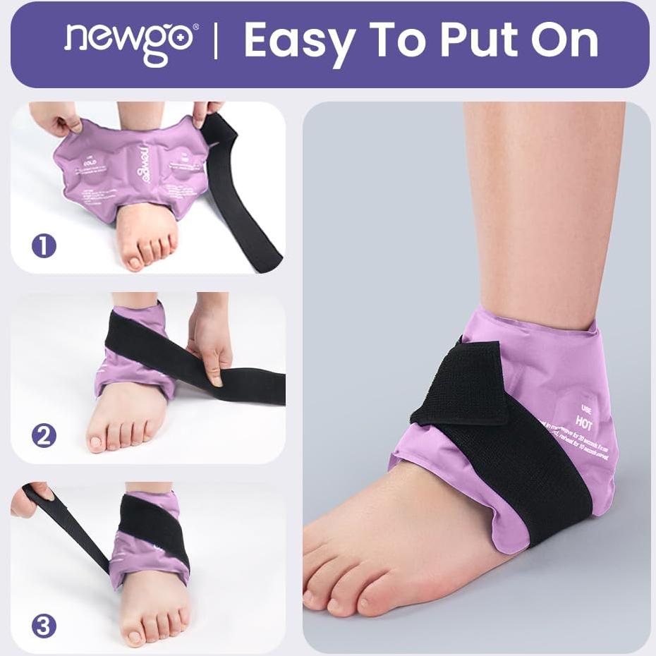 Funda de Hielo para Tobillo NEWGO Reutilizable Terapia Fría