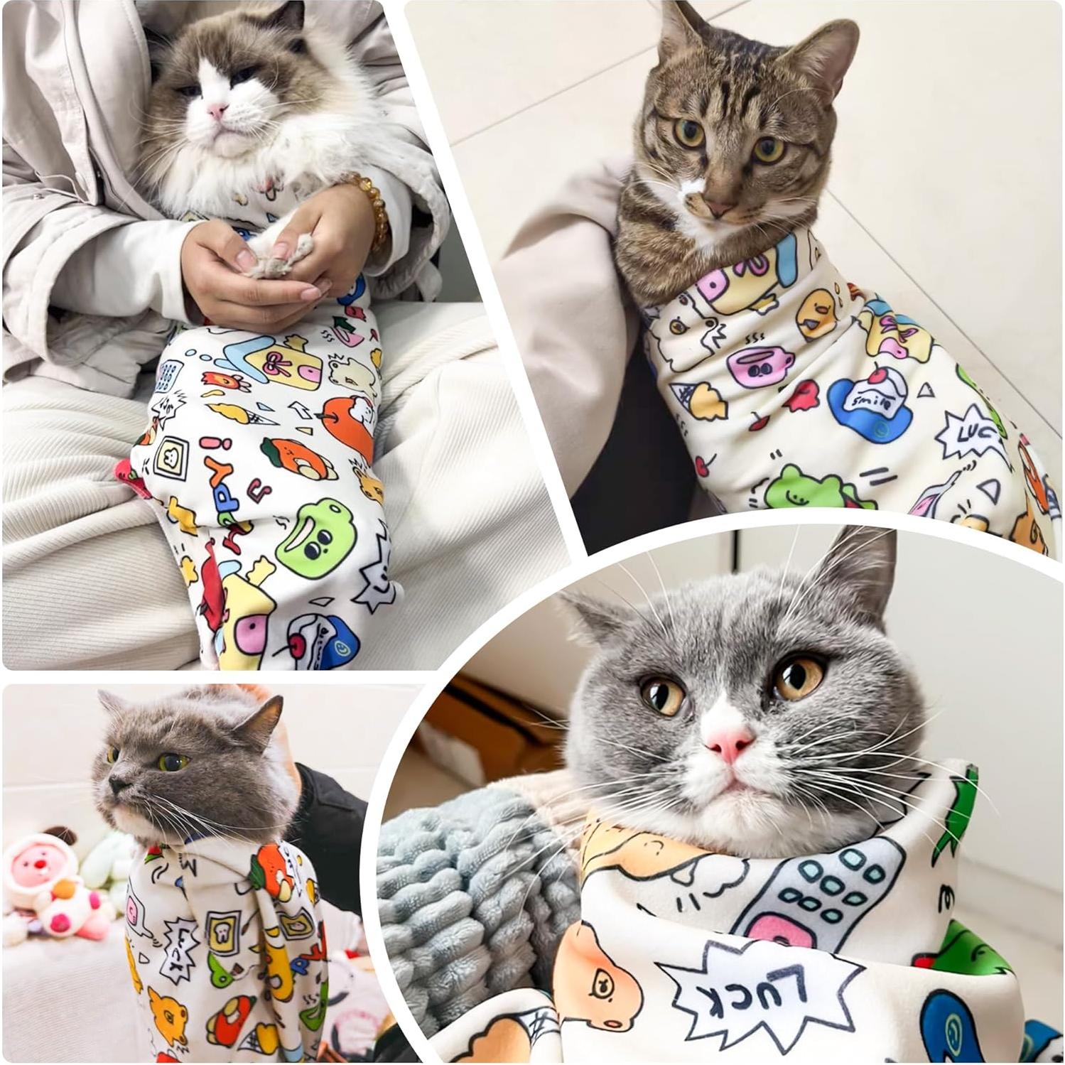 Envoltura Autoadhesiva para Gatos Scheppend 54x54 cm Anti-Escape