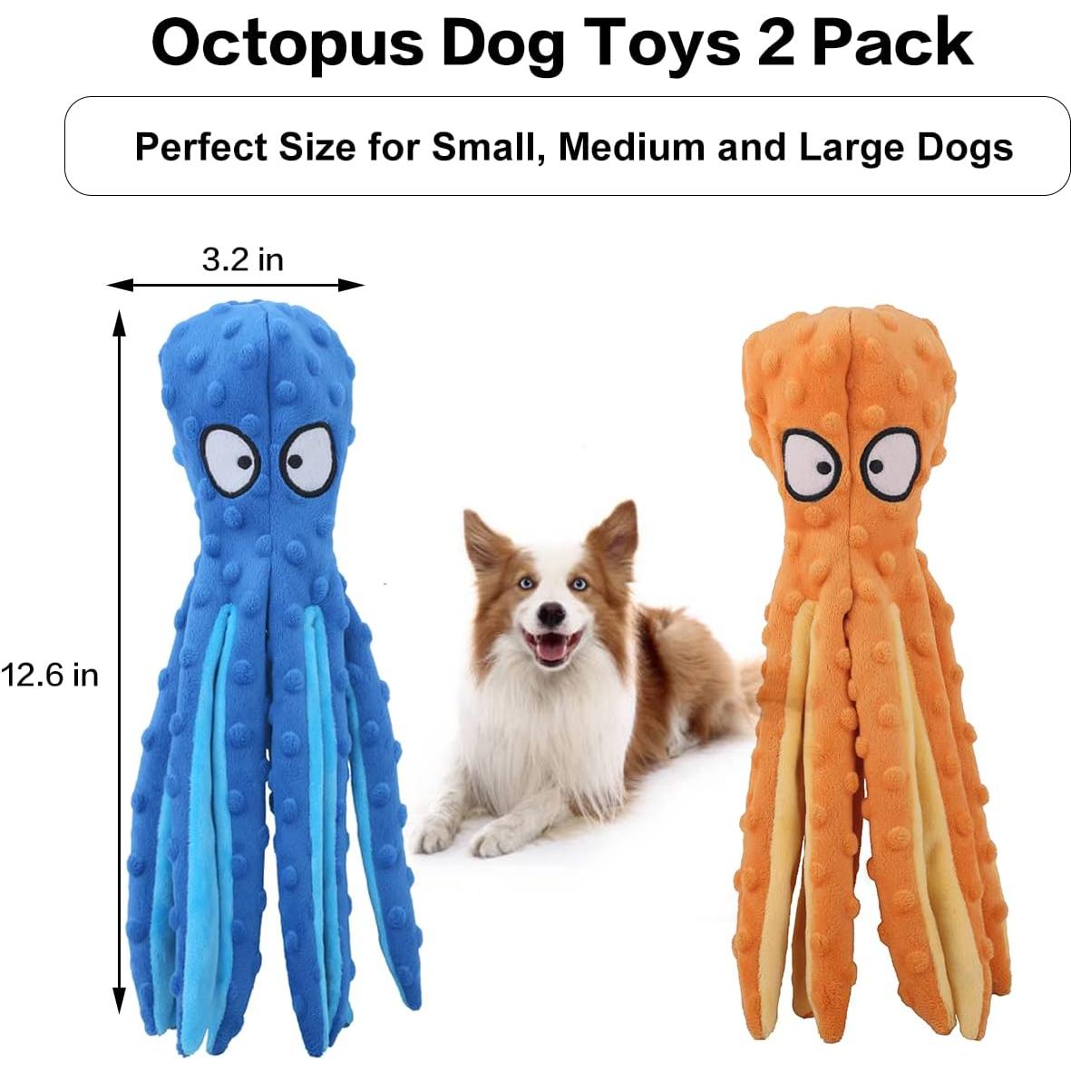 Juguete de Peluche Squeaky para Perros Pulpo CPYOSN 32 cm