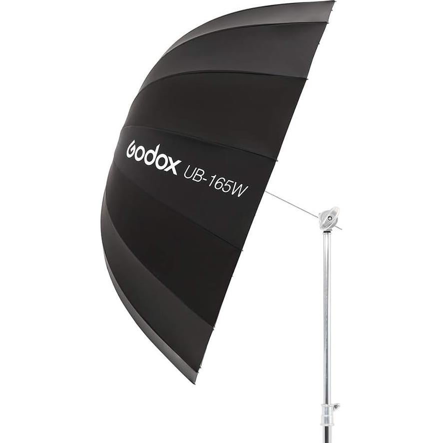 Paraguas Parabólico Godox UB-165W 165cm Reflector Luz Estudio