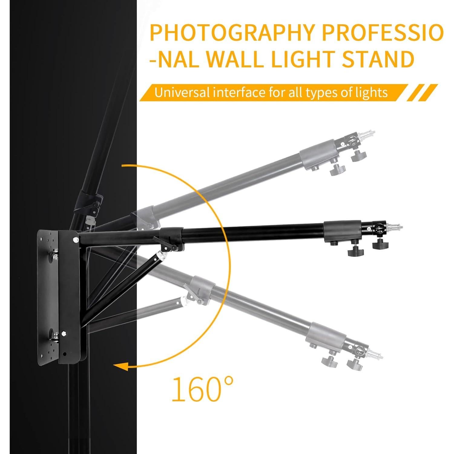 Brazo de Soporte de Pared ShowMaven SM-4 para Luz de Anillo 169cm