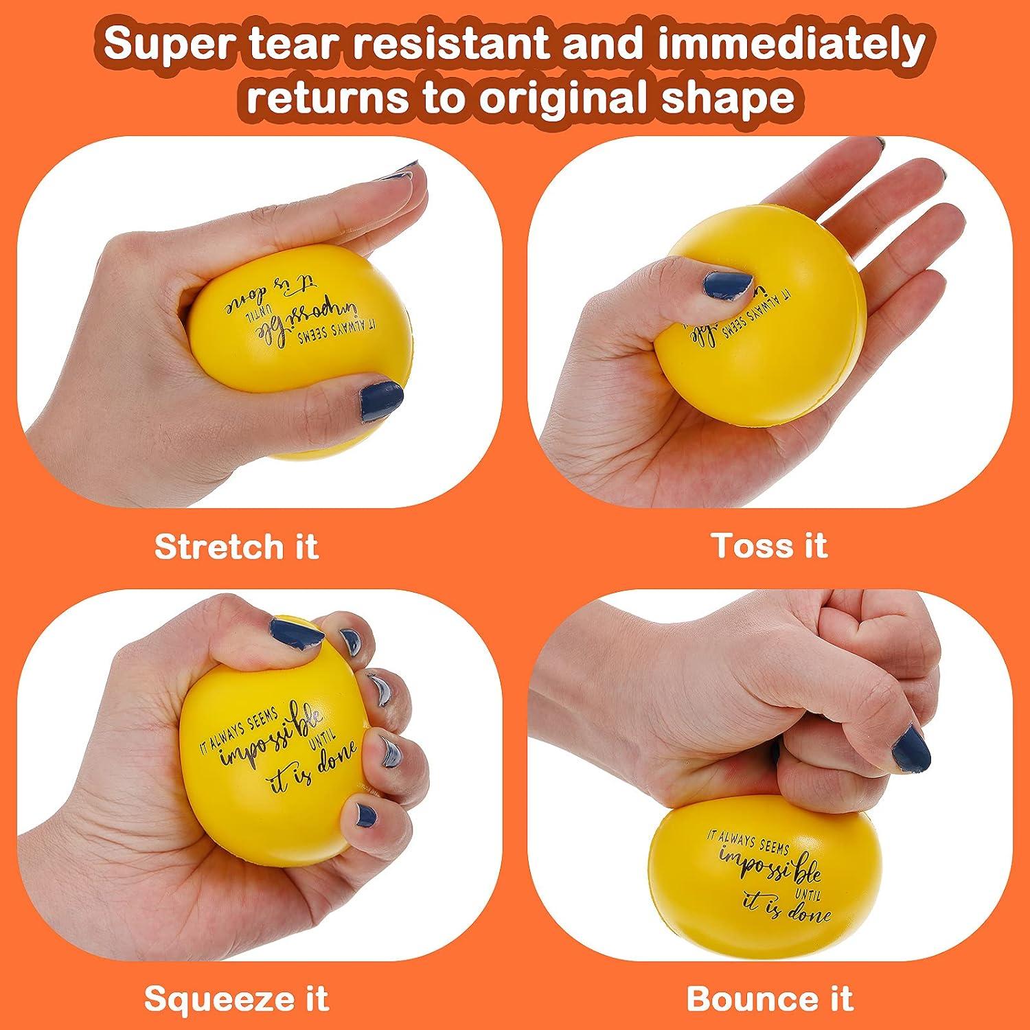 Pelotas de Estrés Motivacionales Skylety - 6 Piezas 6.35 cm