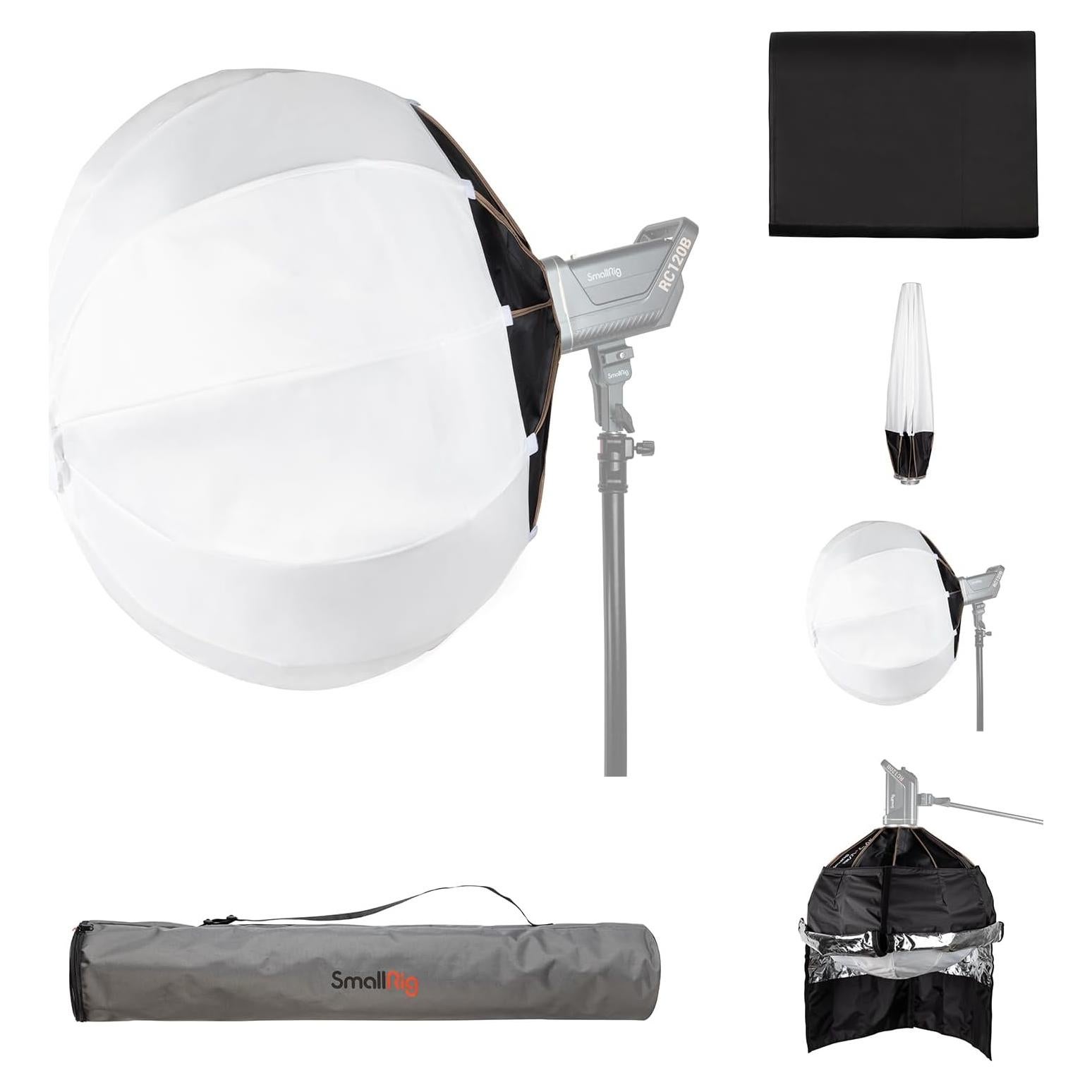 Softbox Linterna SmallRig 90x90cm con Puertas de Tela